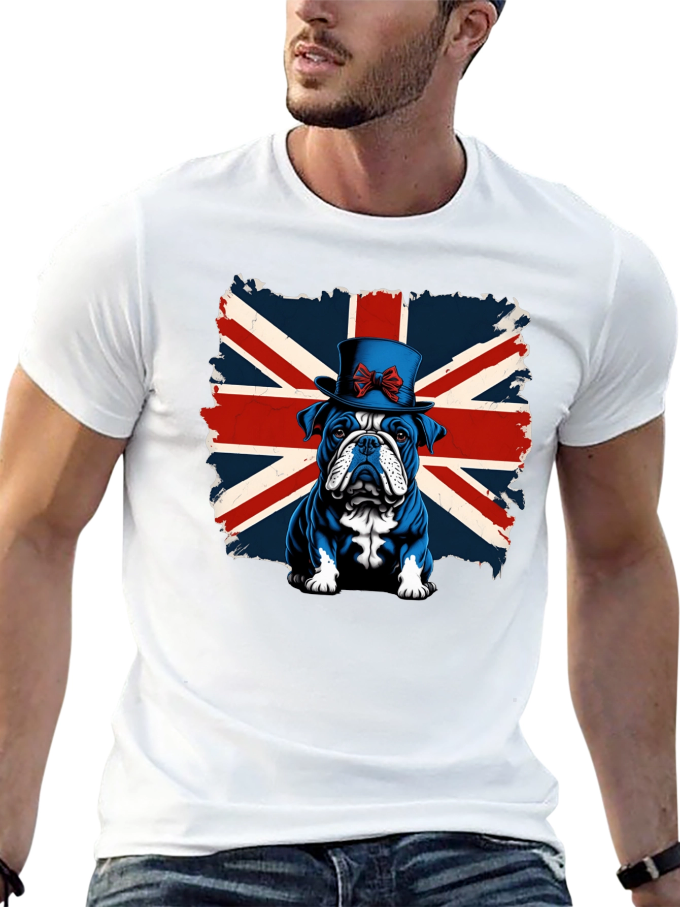 Union Jack Bulldog T-Shirt
