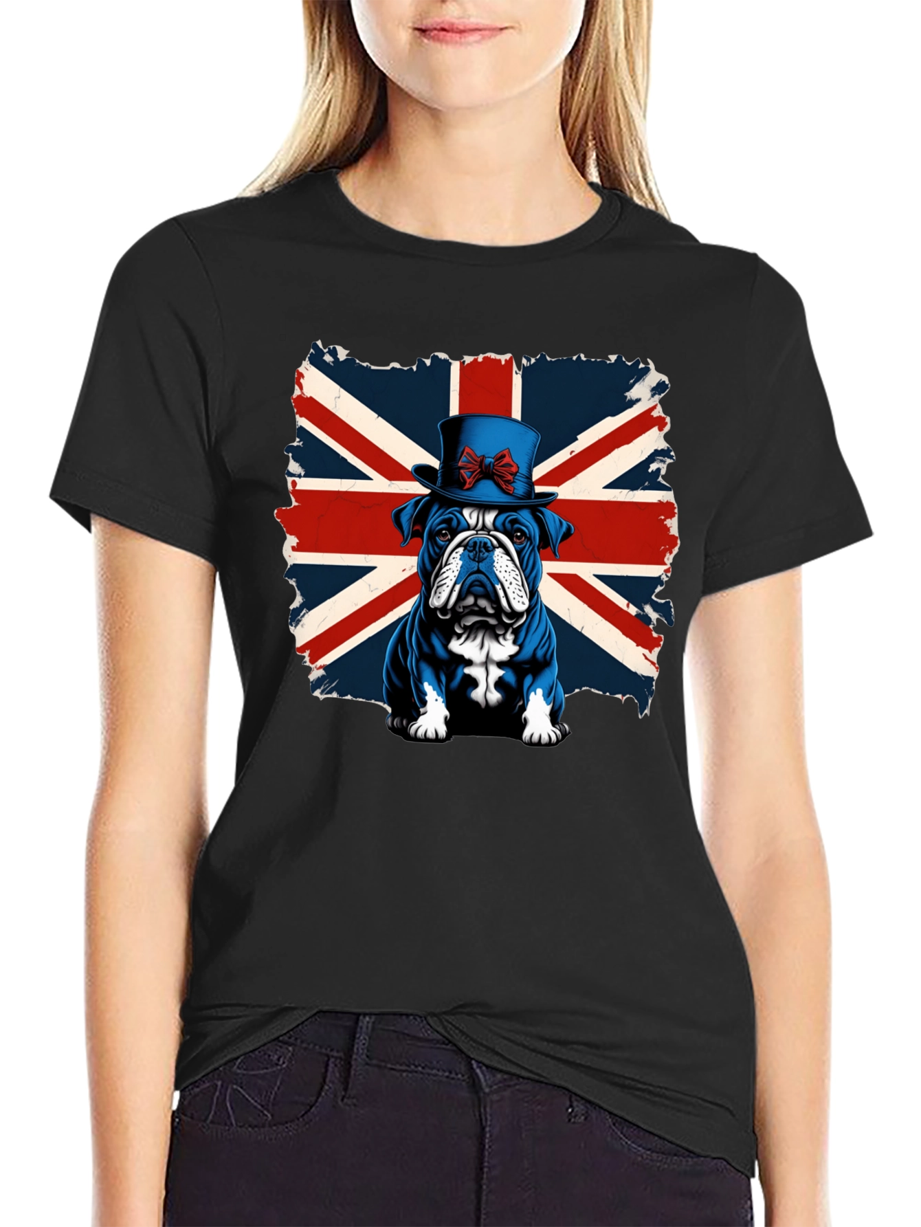 Union Jack Bulldog T-Shirt