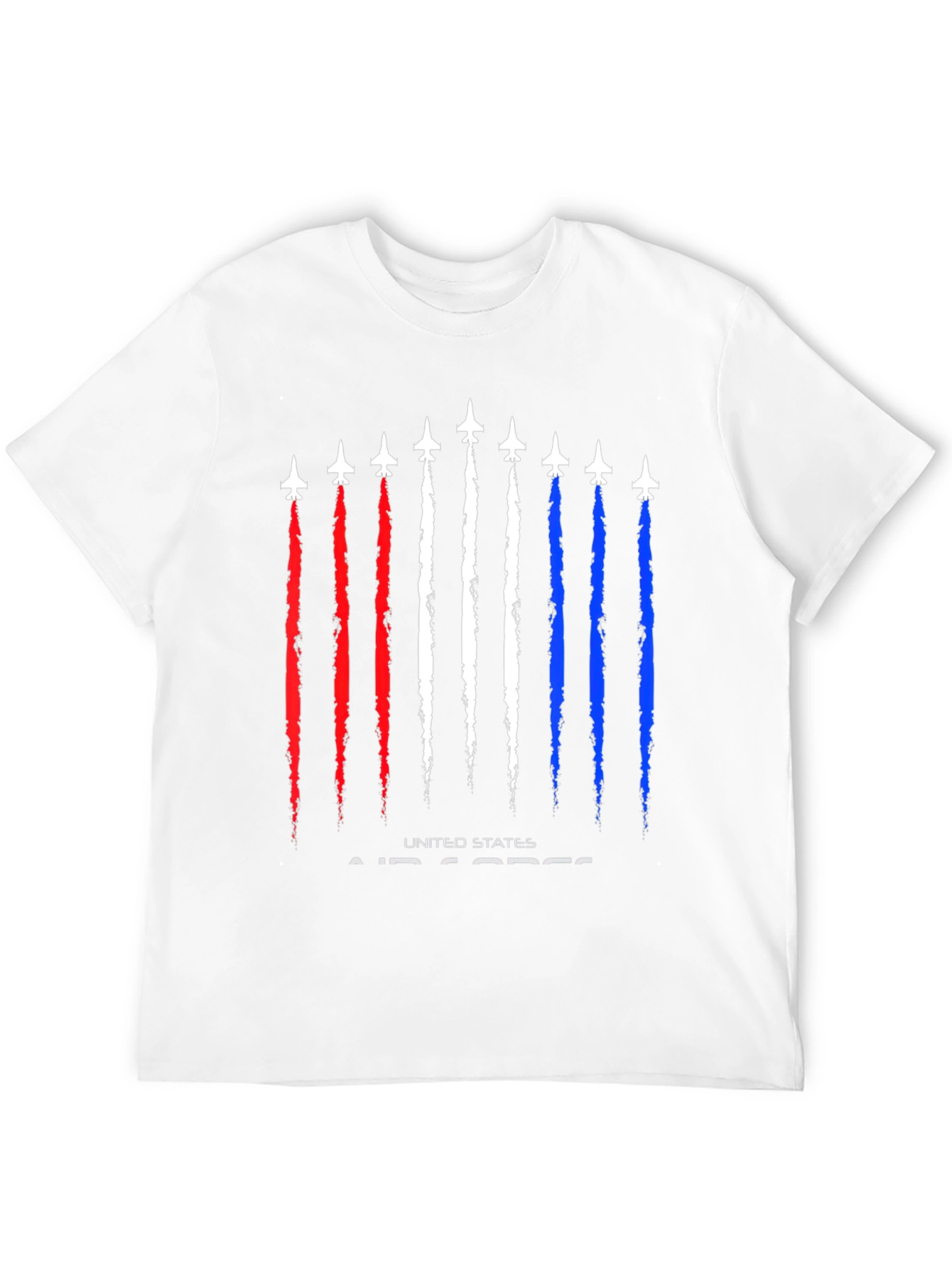 US Air Force Jet Stream Graphic T-Shirt