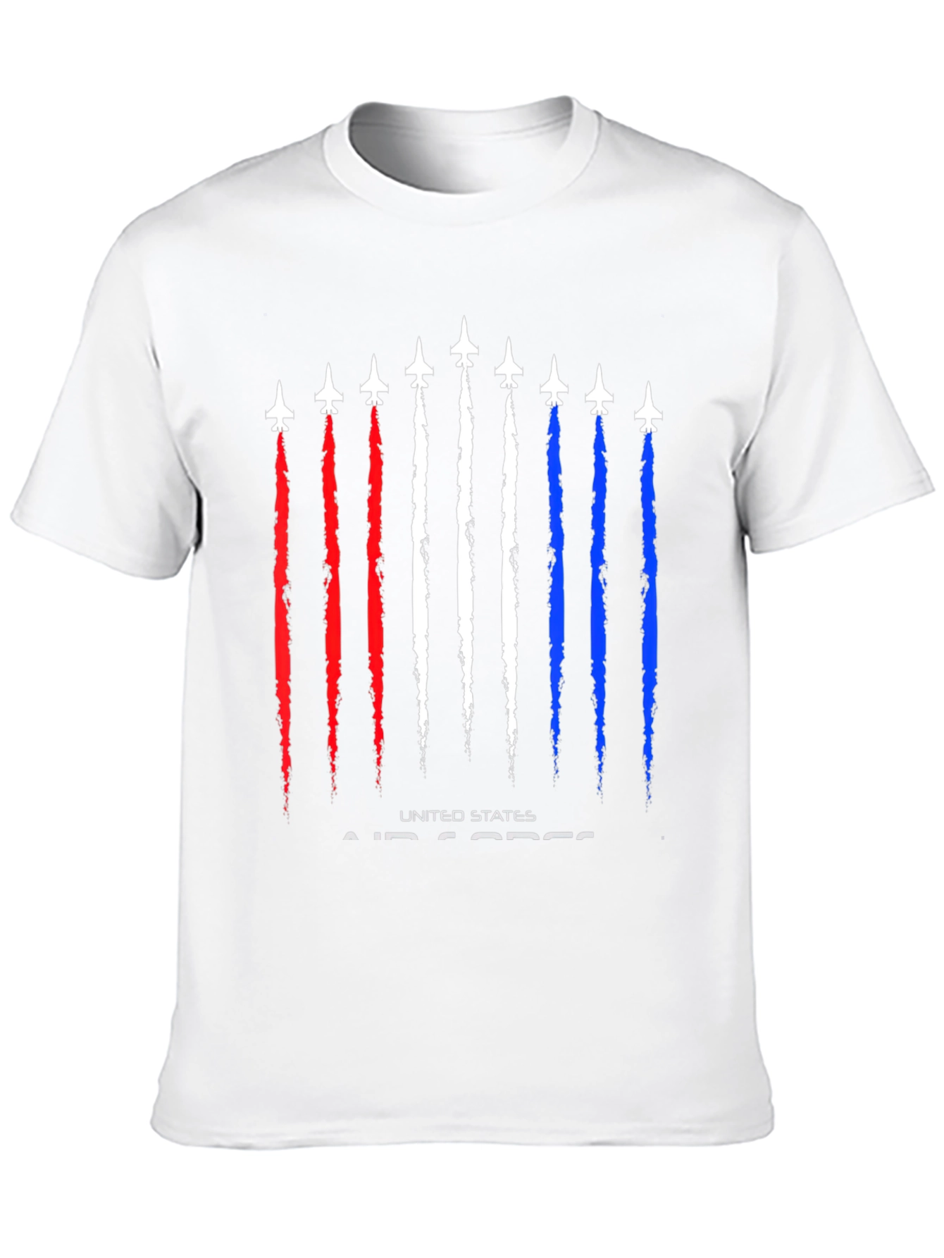 US Air Force Jet Stream Graphic T-Shirt