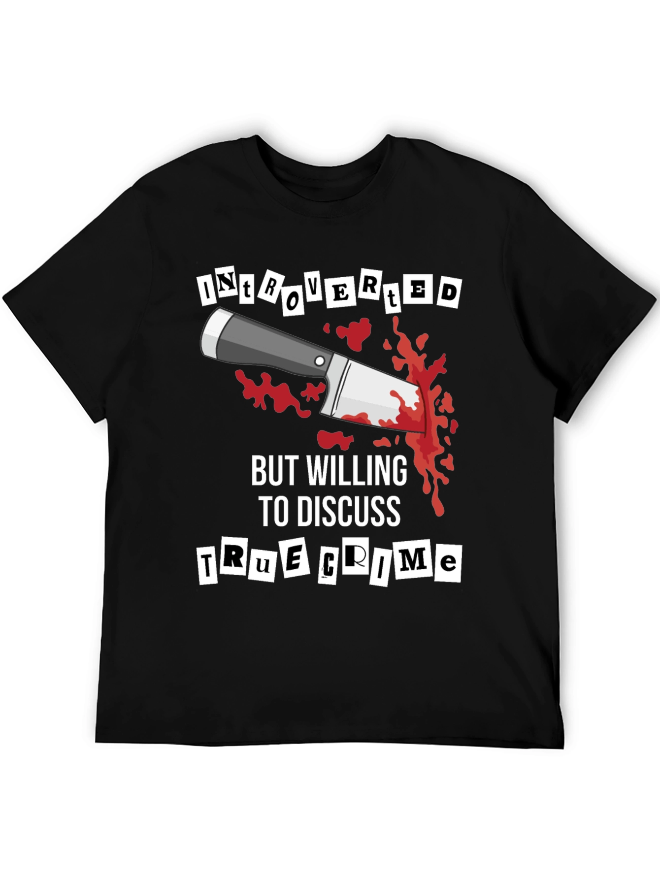 Introverted True Crime Graphic Tee