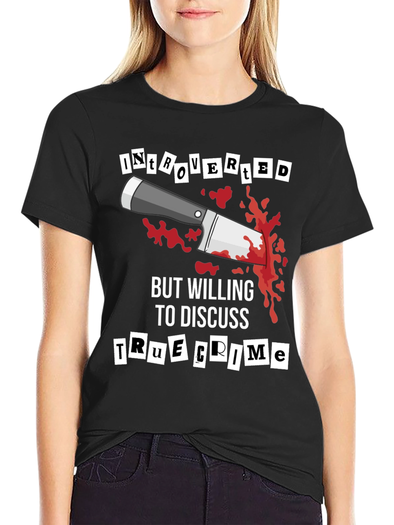 Introverted True Crime Graphic Tee