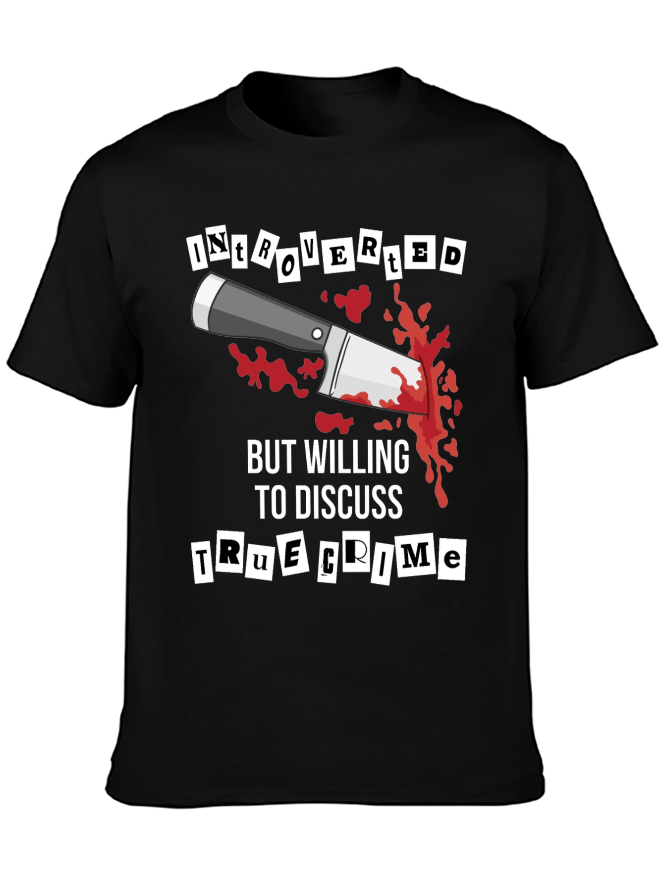 Introverted True Crime Graphic Tee
