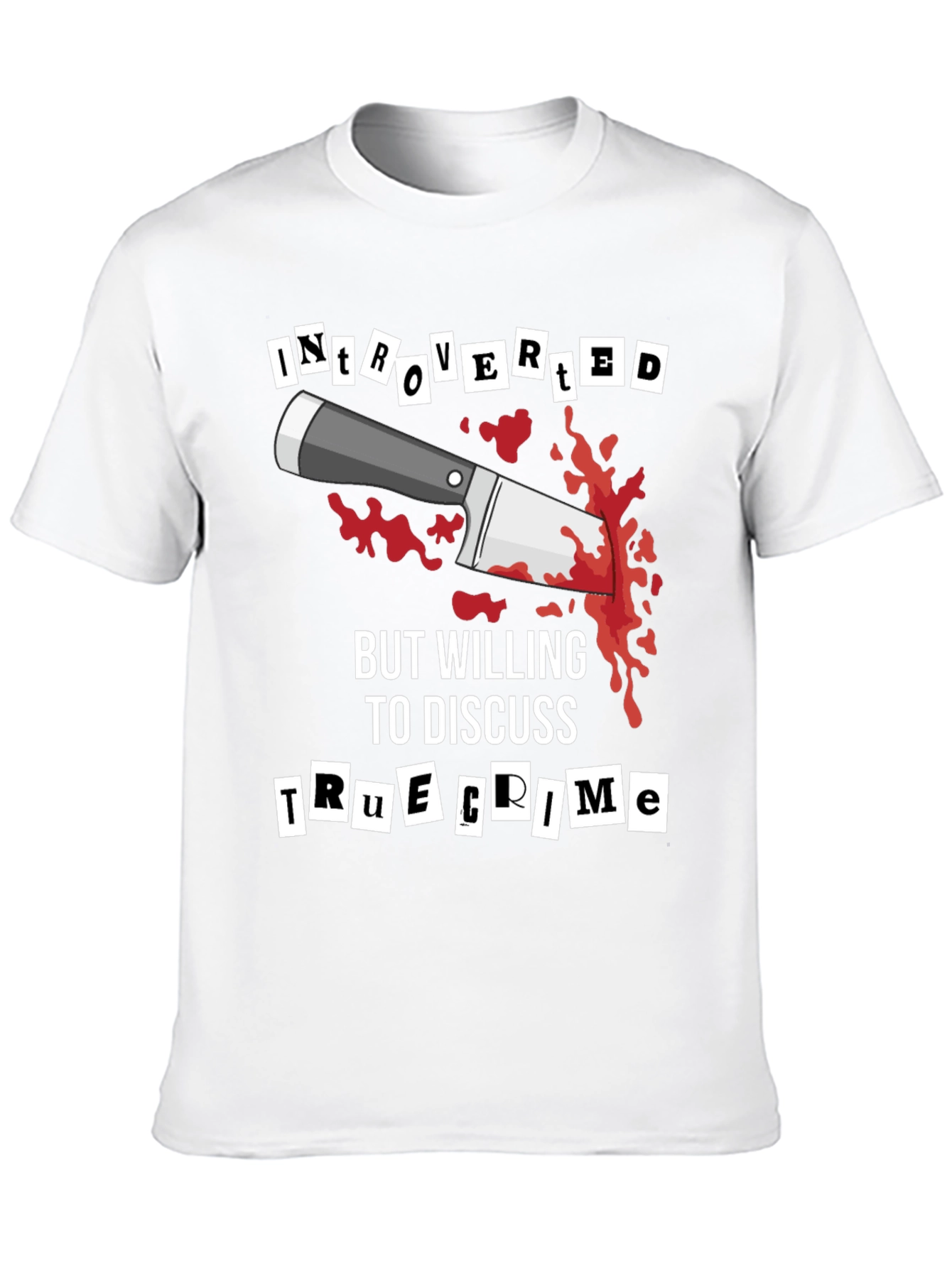 Introverted True Crime Graphic Tee