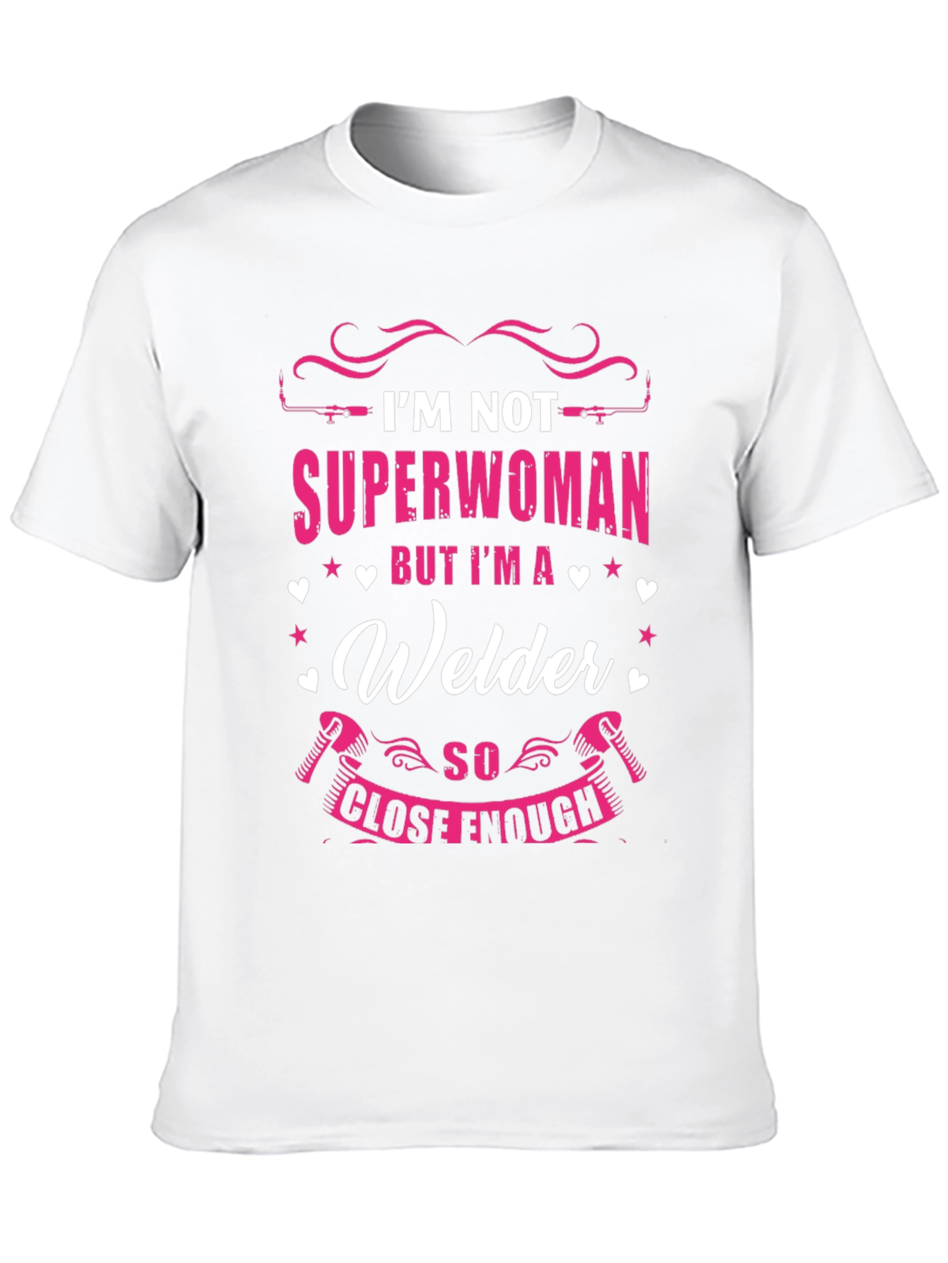 Welder Superwoman Graphic Tee