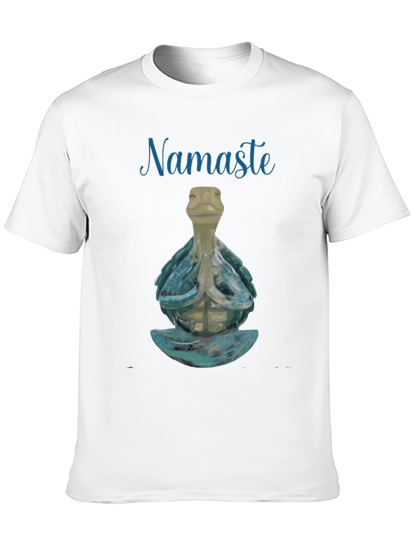 Namaste Turtle Graphic T-Shirt