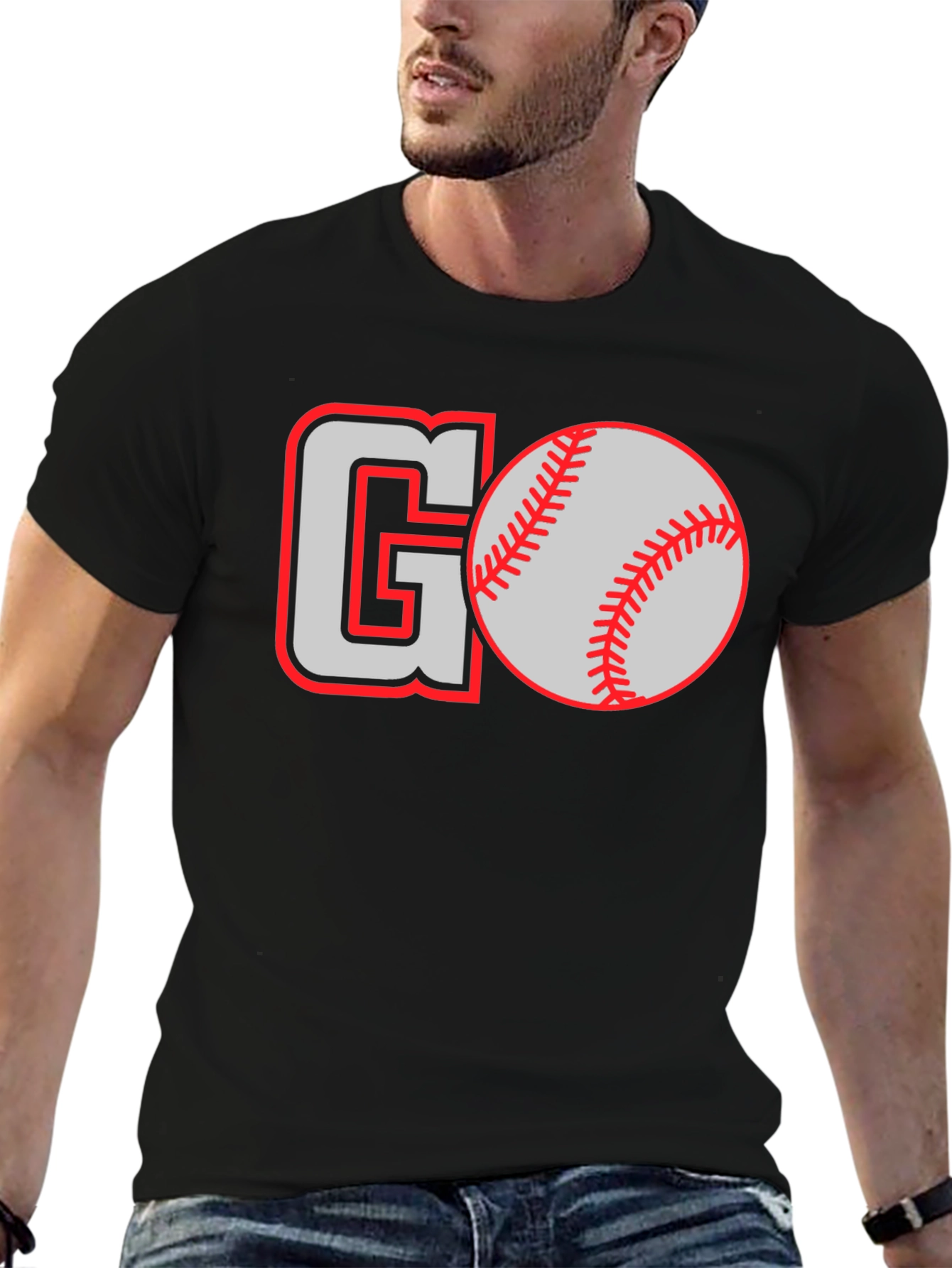 Go Baseball Graphic Tee
