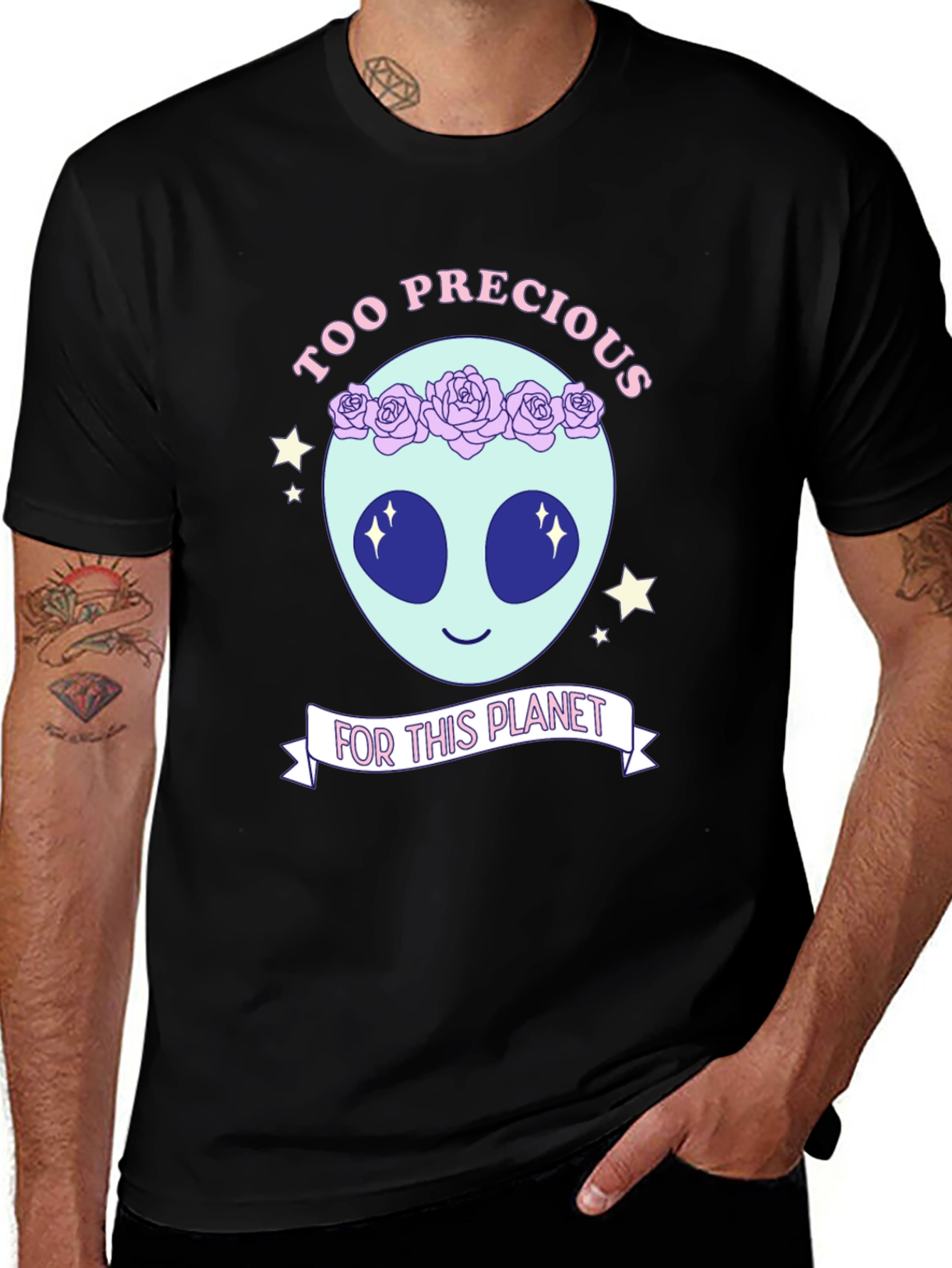 Too Precious Alien Graphic Tee