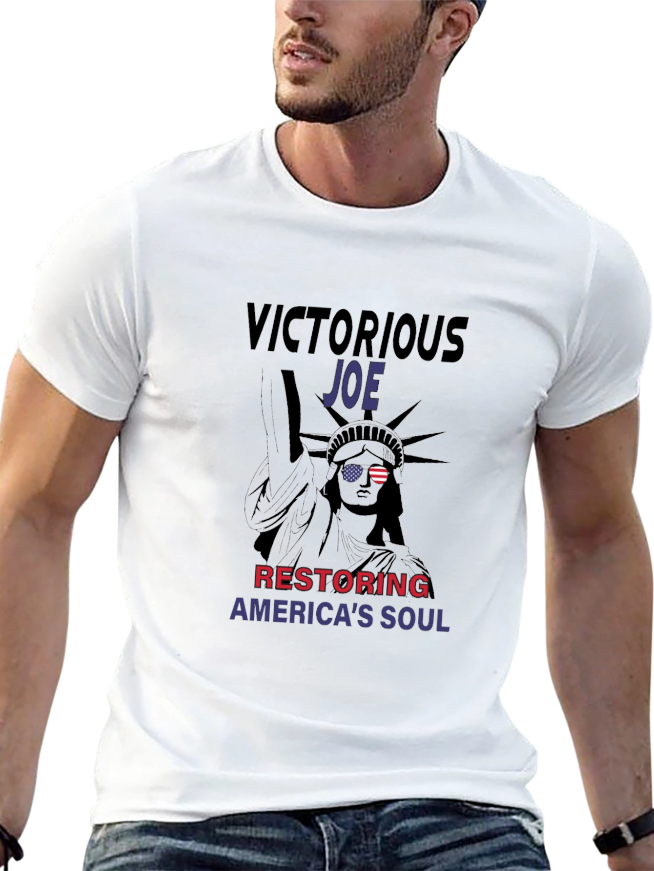 Victorious Joe T-Shirt - Restoring Americas Soul