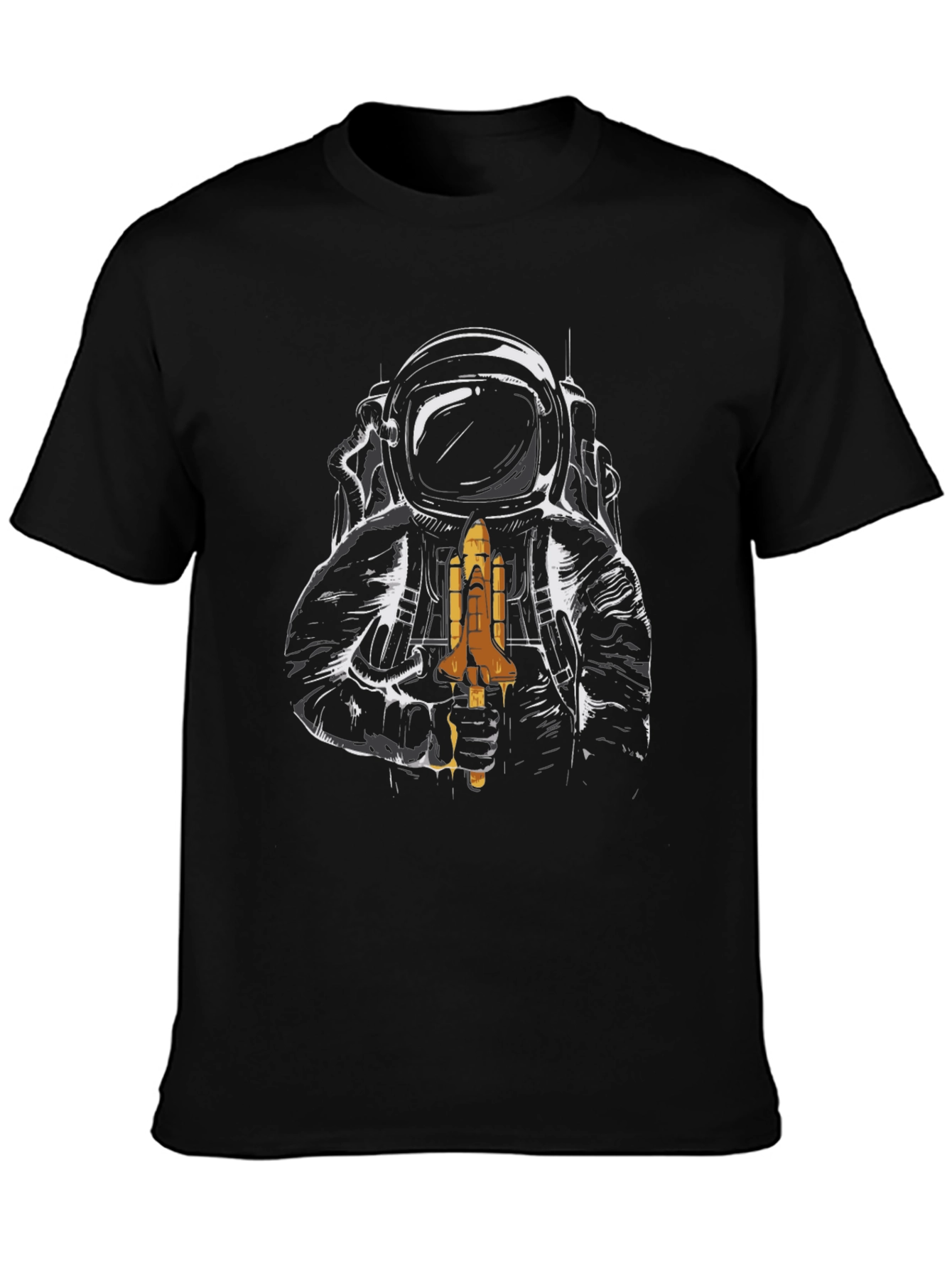 Astronaut Space Shuttle Graphic Tee