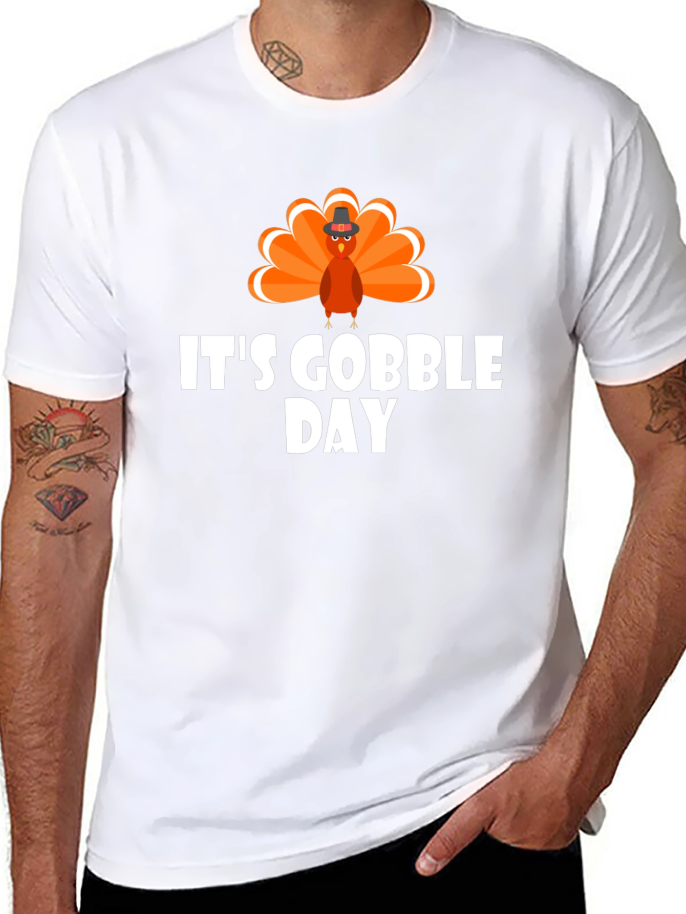 Its Gobble Day T-Shirt Thanksgiving Holiday