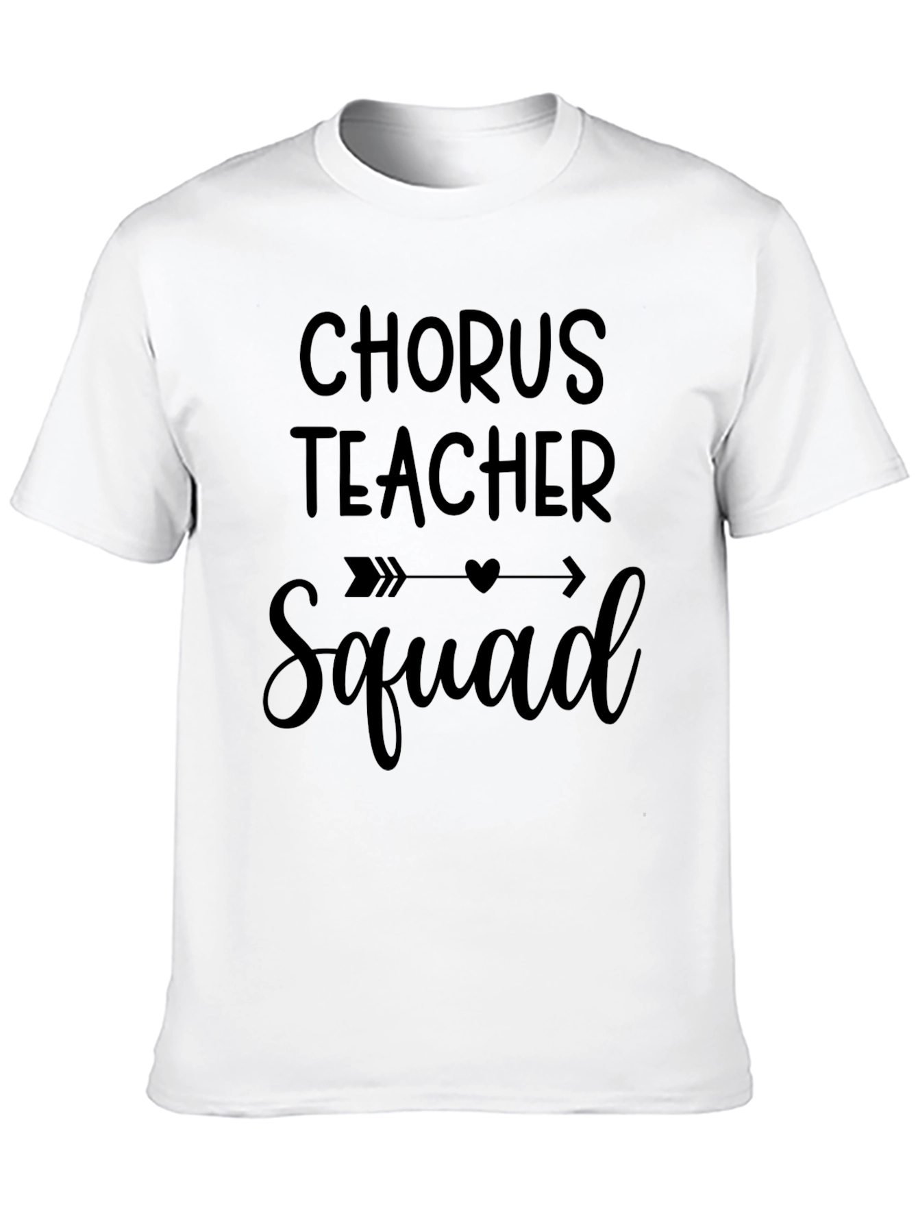 Chorus Teacher Squad Graphic T-Shirt