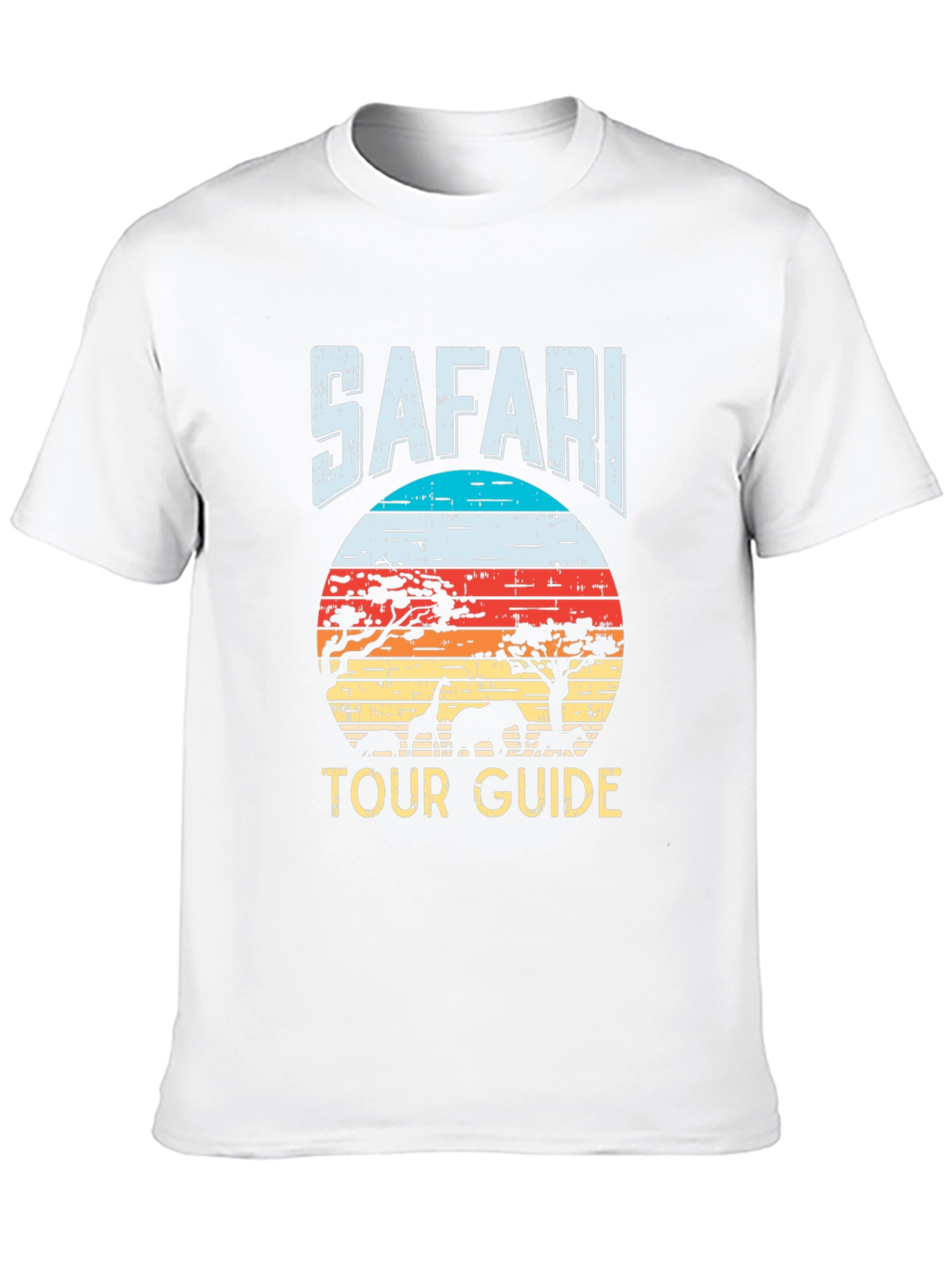 Safari Tour Guide Graphic T-Shirt