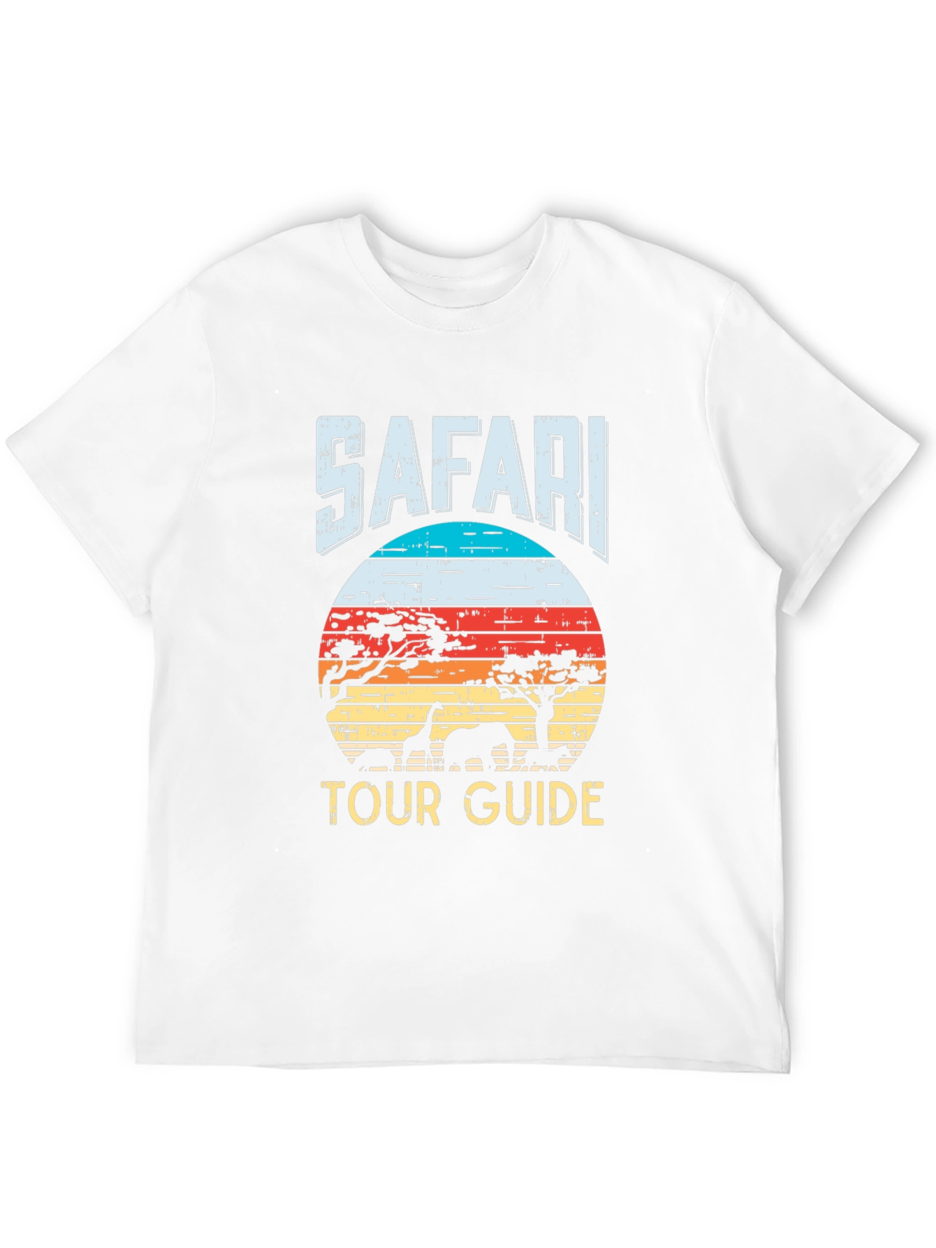 Safari Tour Guide Graphic T-Shirt