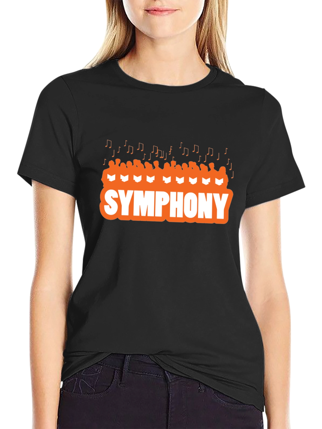 Symphony T-Shirt Musical Note Tee
