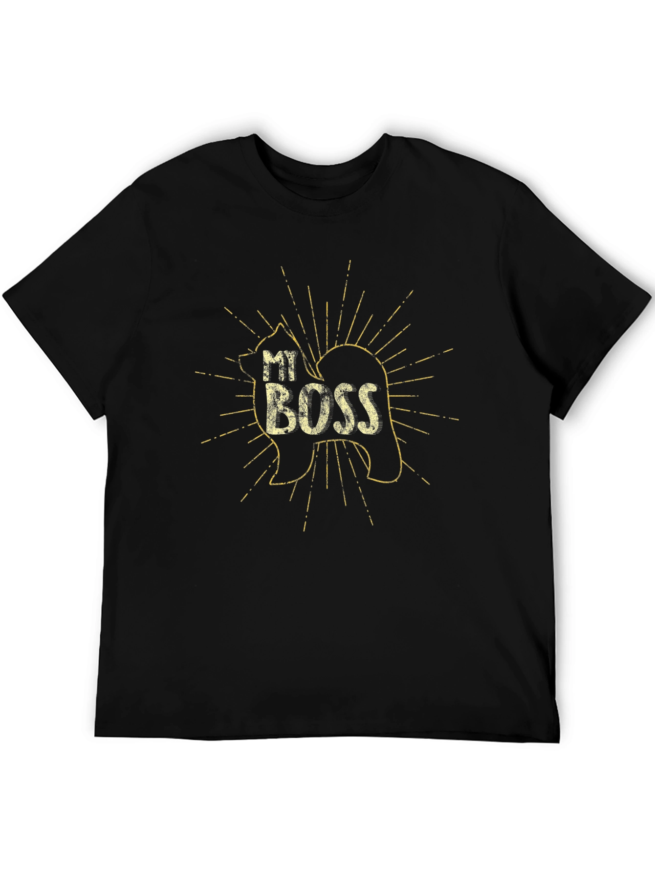 My Boss Dog T-Shirt - Unisex Cotton Tee