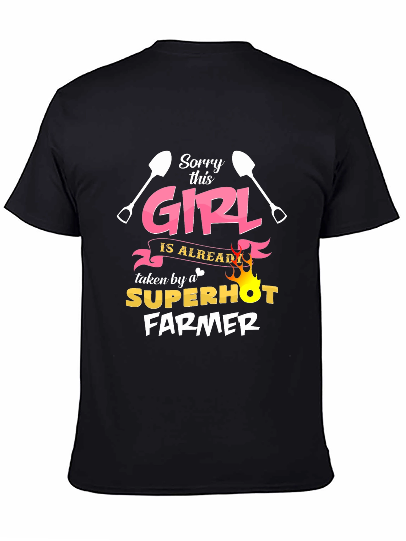 Funny Farmer T-Shirt - Sorry This Girl Taken
