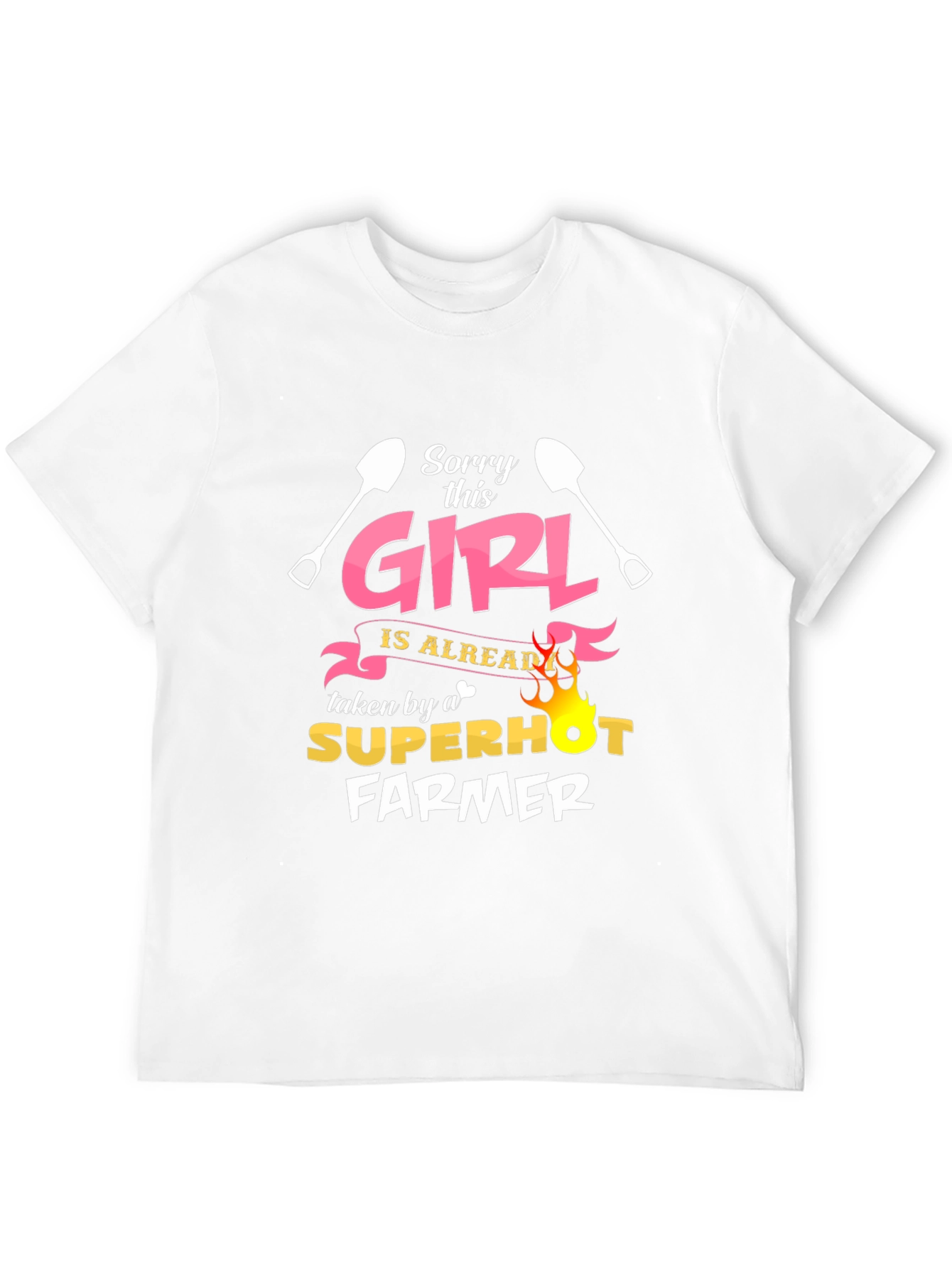 Funny Farmer T-Shirt - Sorry This Girl Taken