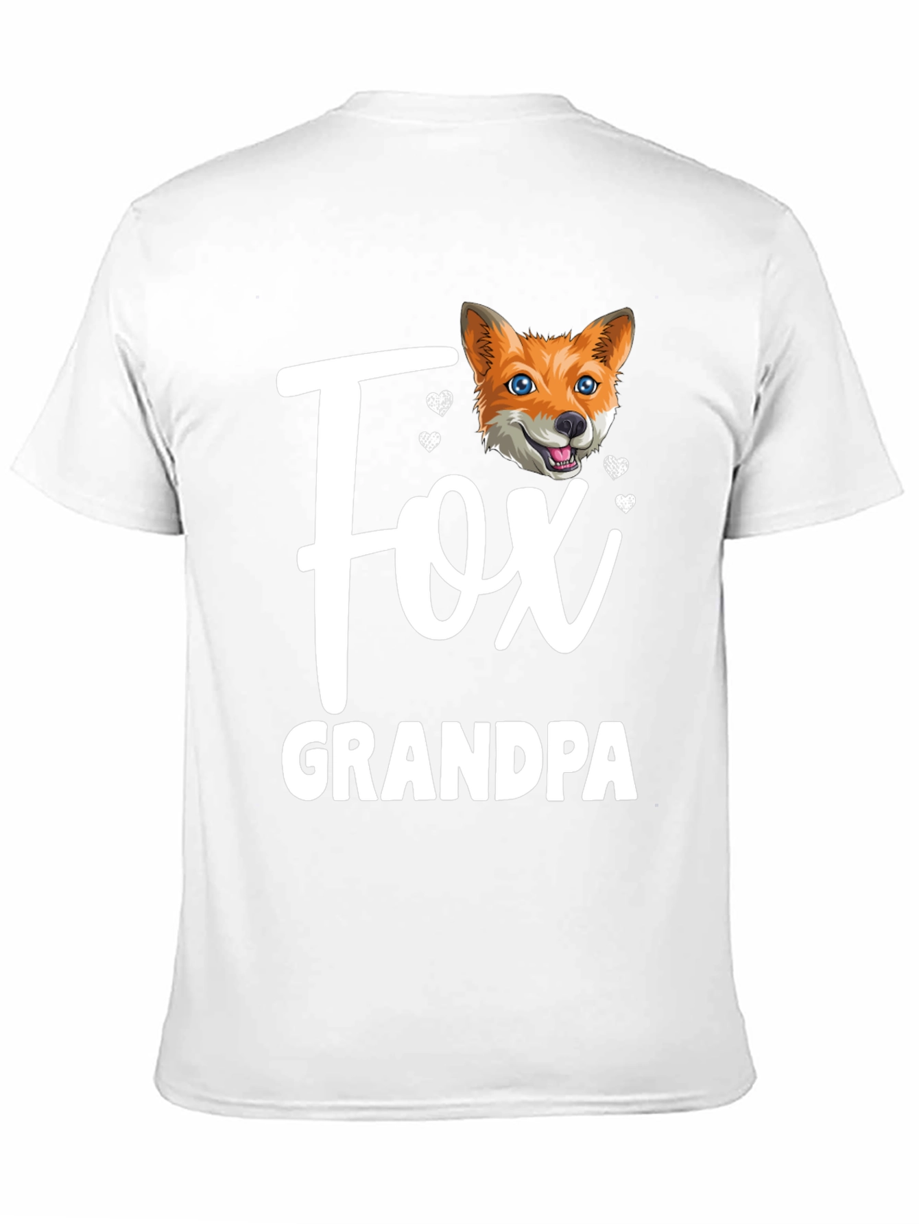 Fox Grandpa T-Shirt - Cute Animal Graphic Tee