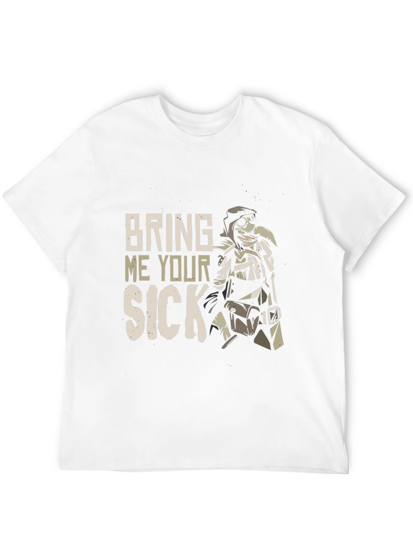 Bring Me Your Sick Plague Doctor Graphic T-Shirt