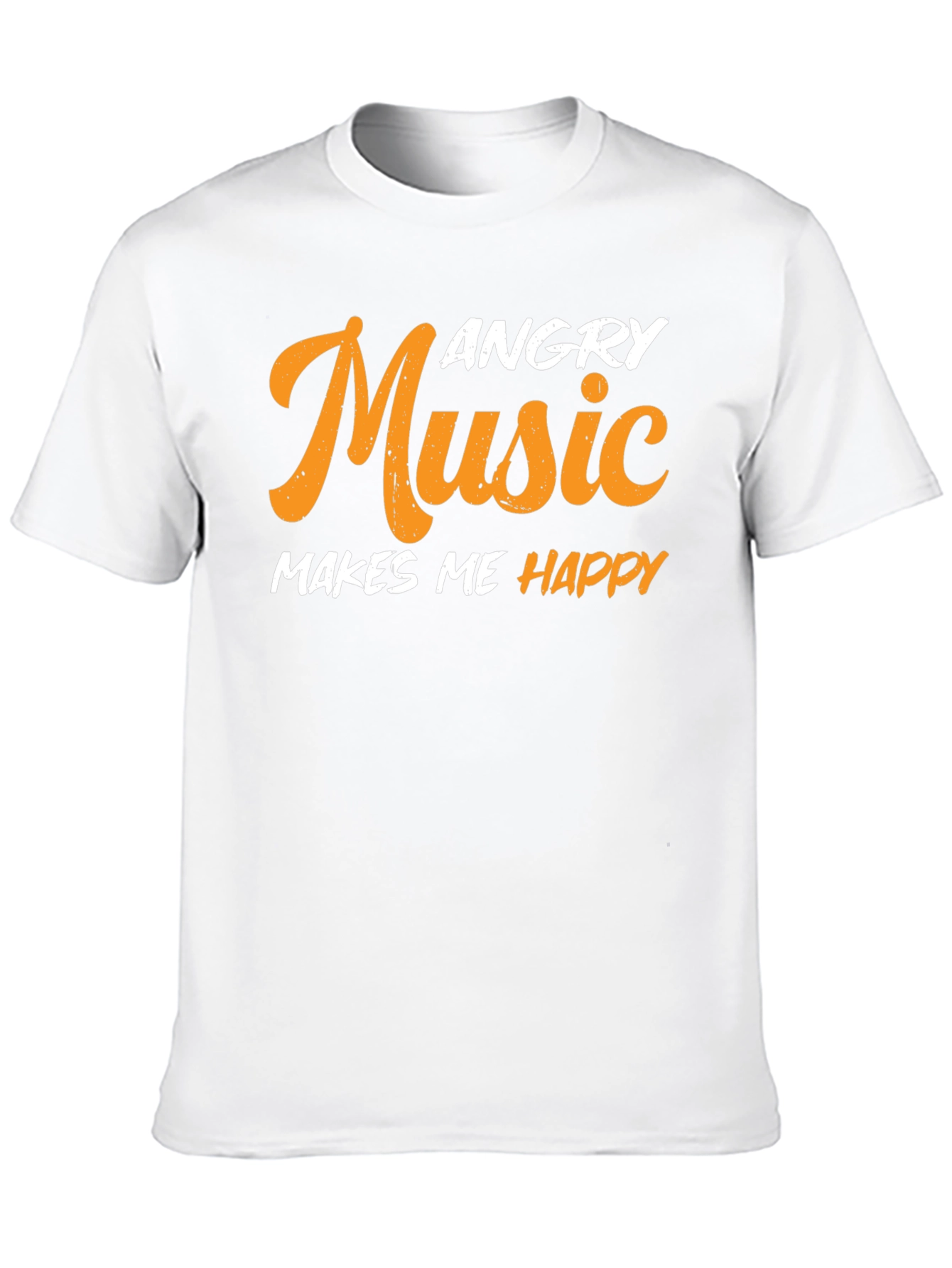Angry Music Makes Me Happy T-Shirt