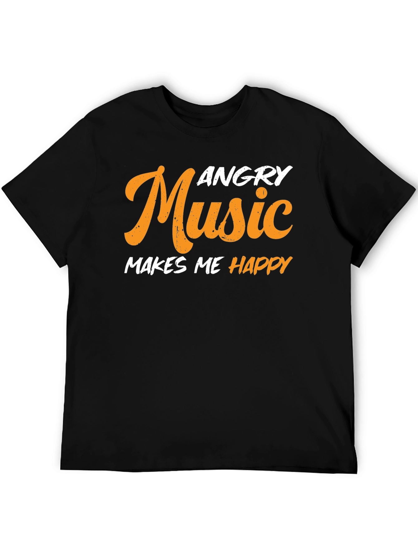 Angry Music Makes Me Happy T-Shirt