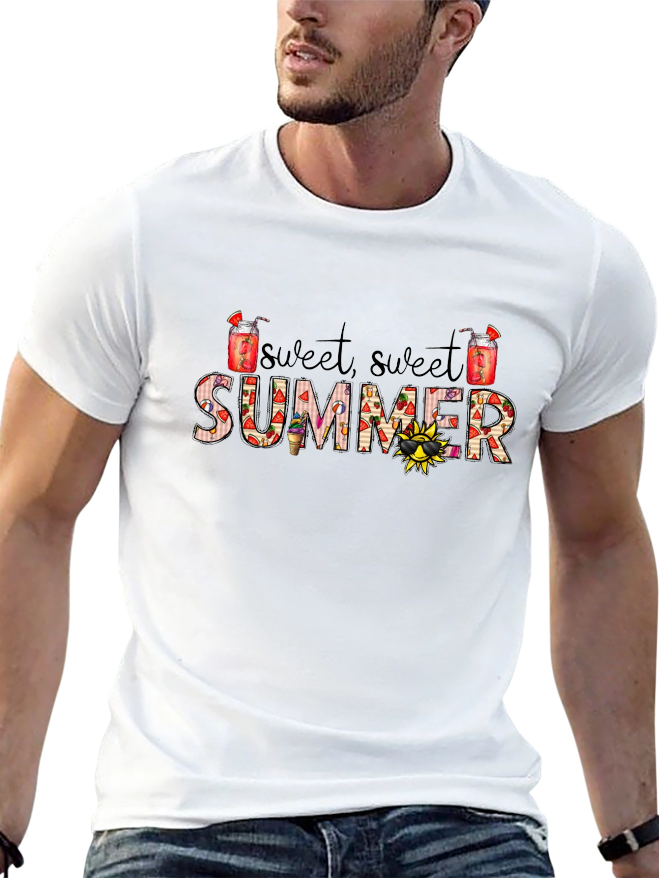 Sweet Summer Graphic Tee - Fun Summer Vibes