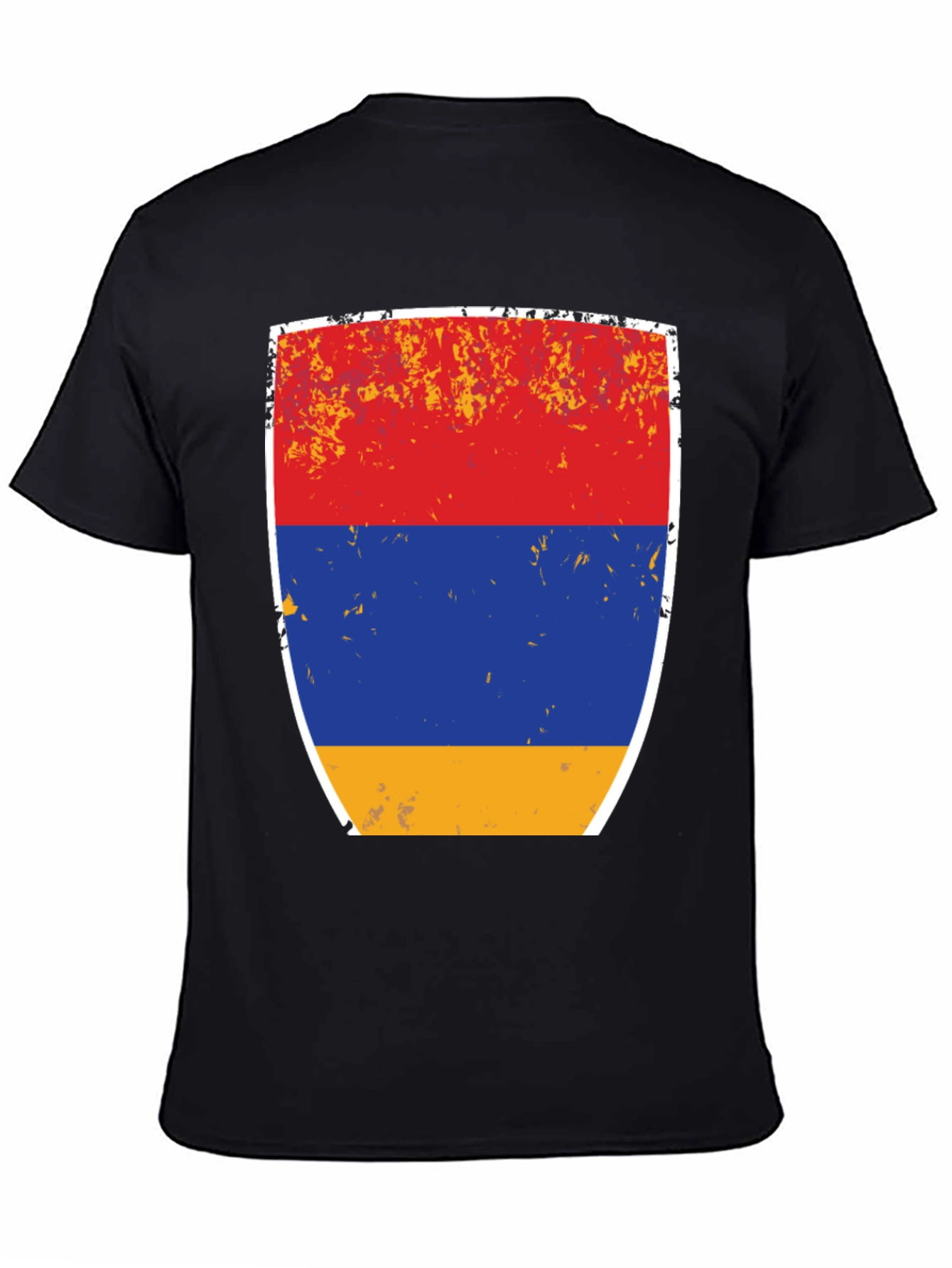 Armenian Flag Shield Graphic T-Shirt