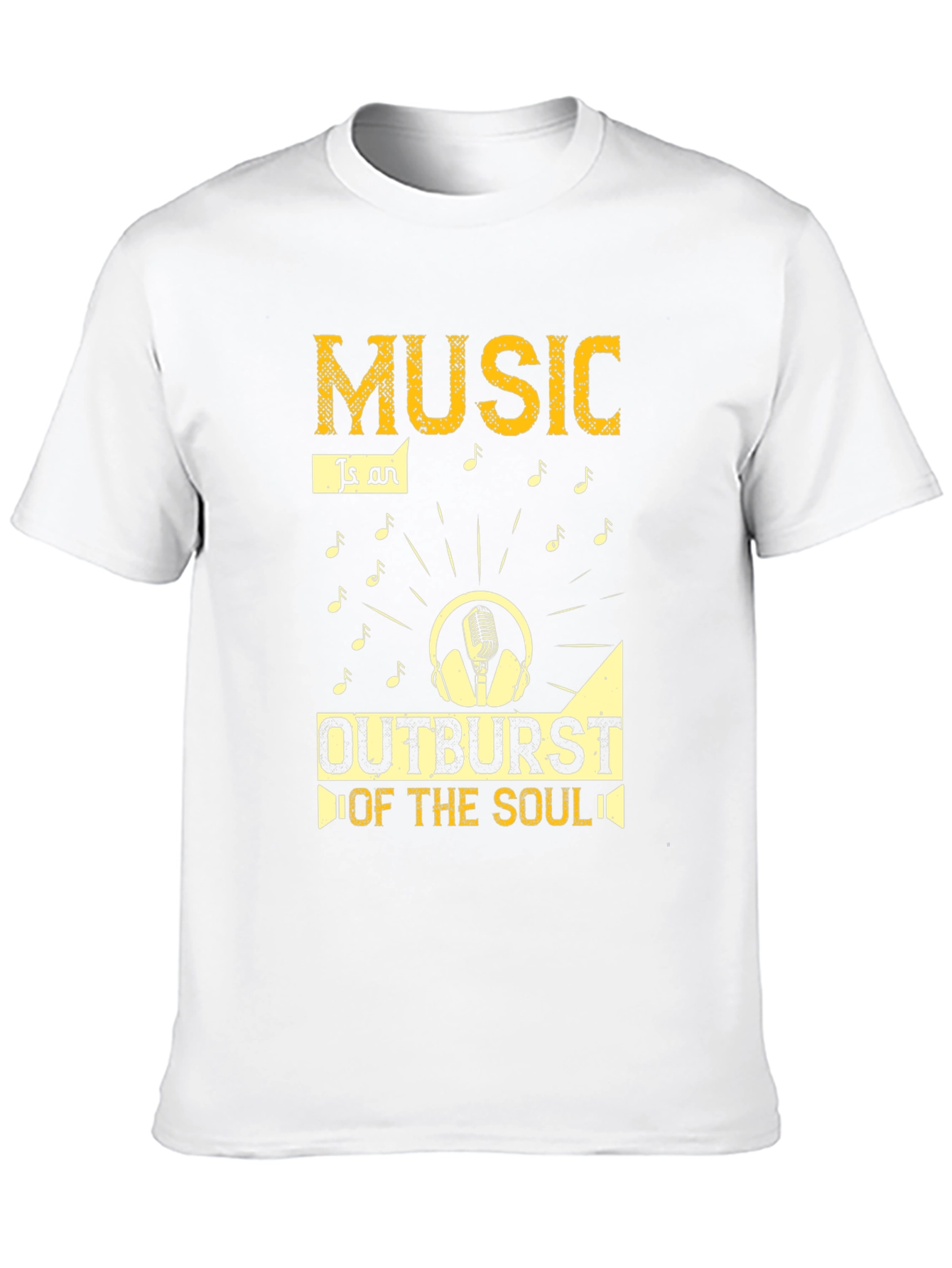 Music is an Outburst of the Soul Graphic T-Shirt