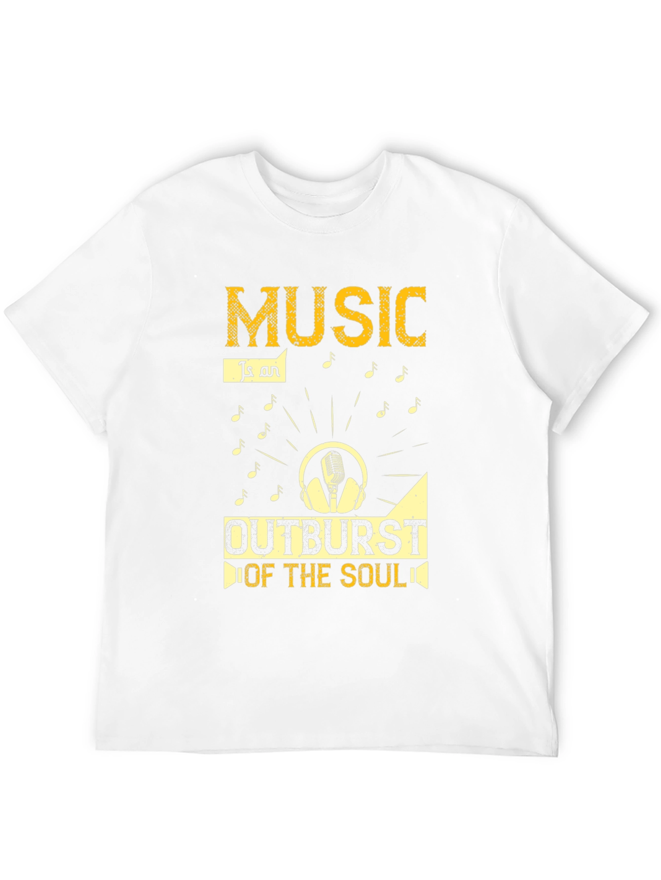 Music is an Outburst of the Soul Graphic T-Shirt