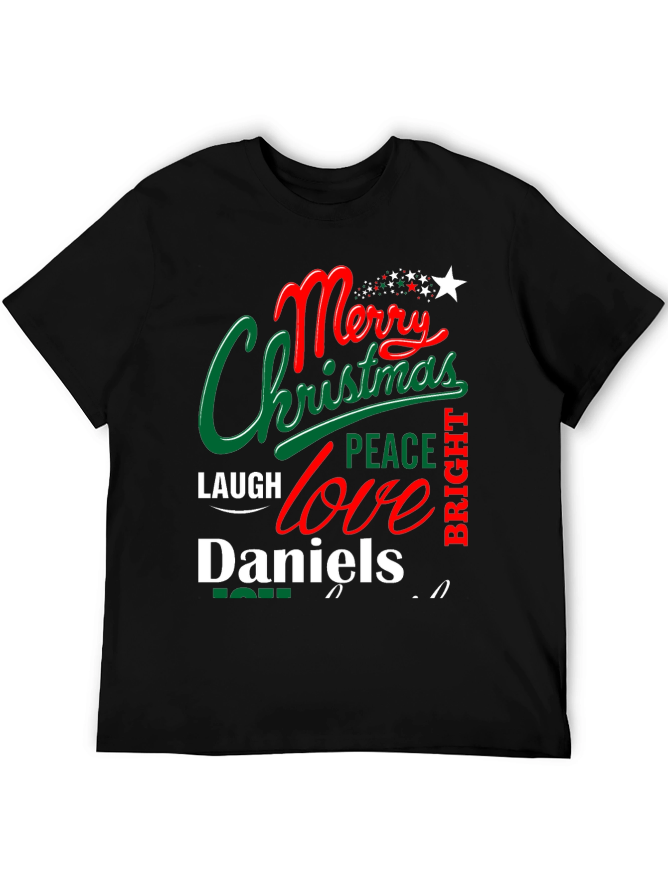 Merry Christmas Personalized T-Shirt