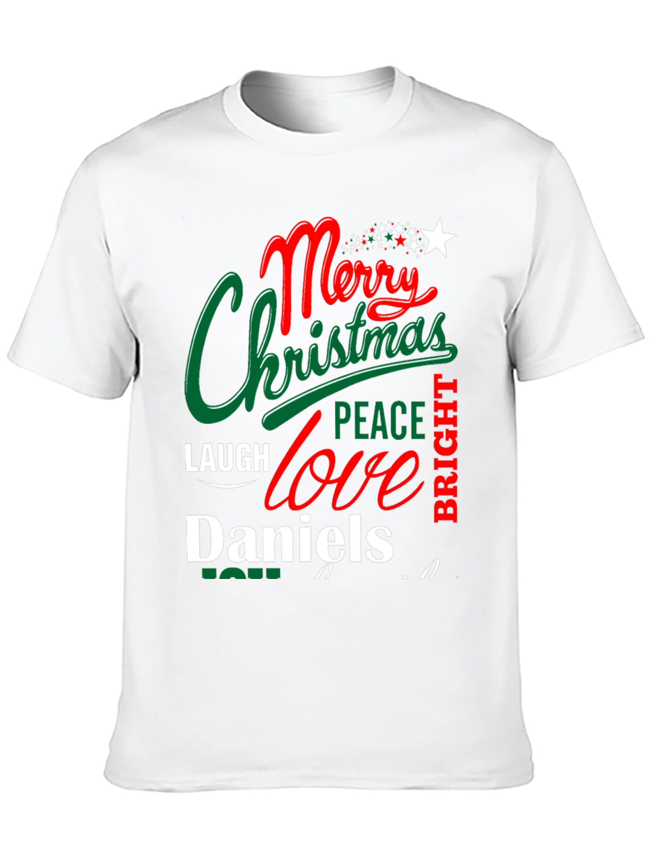 Merry Christmas Personalized T-Shirt