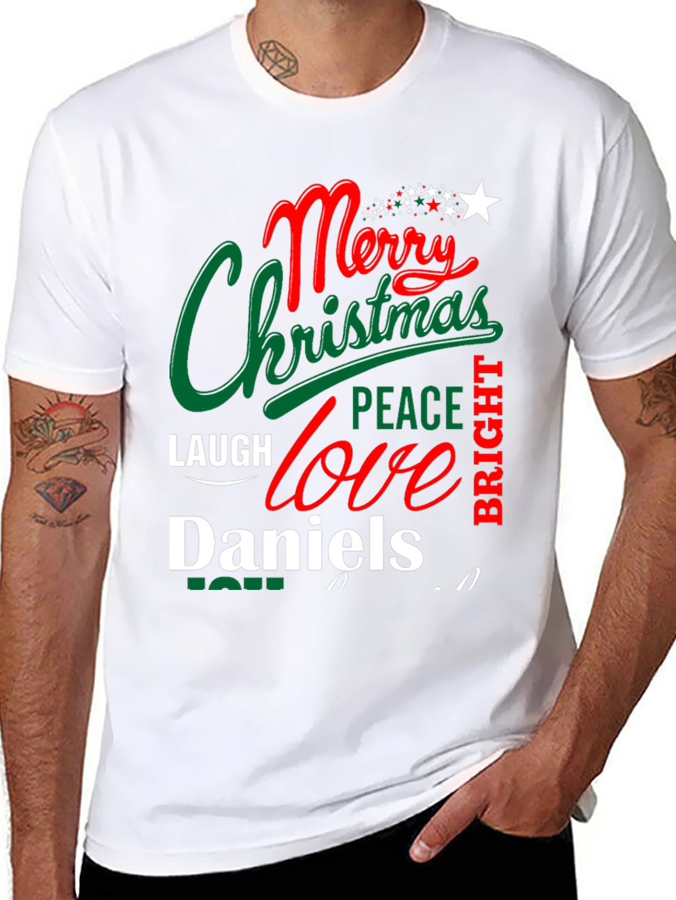 Merry Christmas Personalized T-Shirt