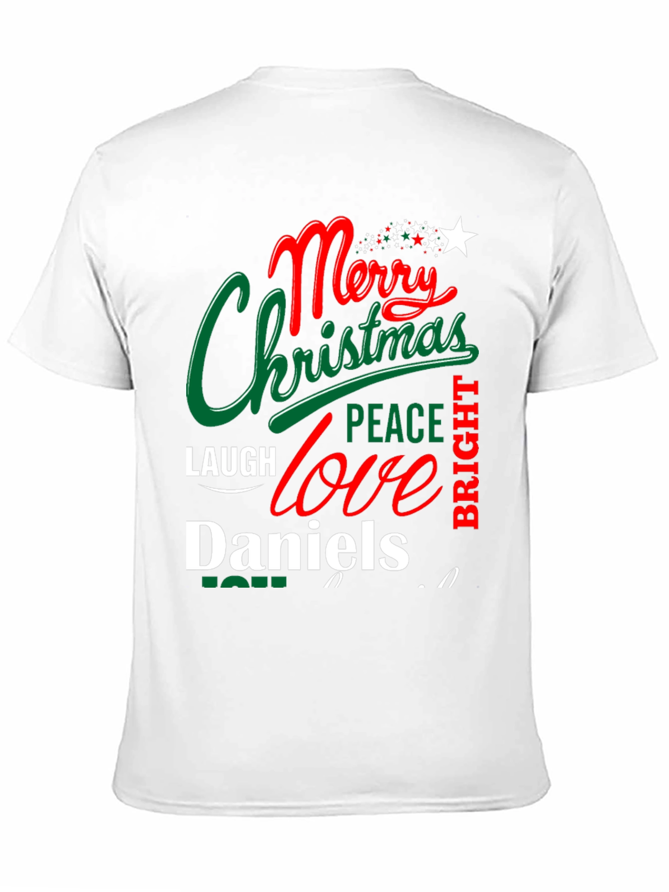 Merry Christmas Personalized T-Shirt
