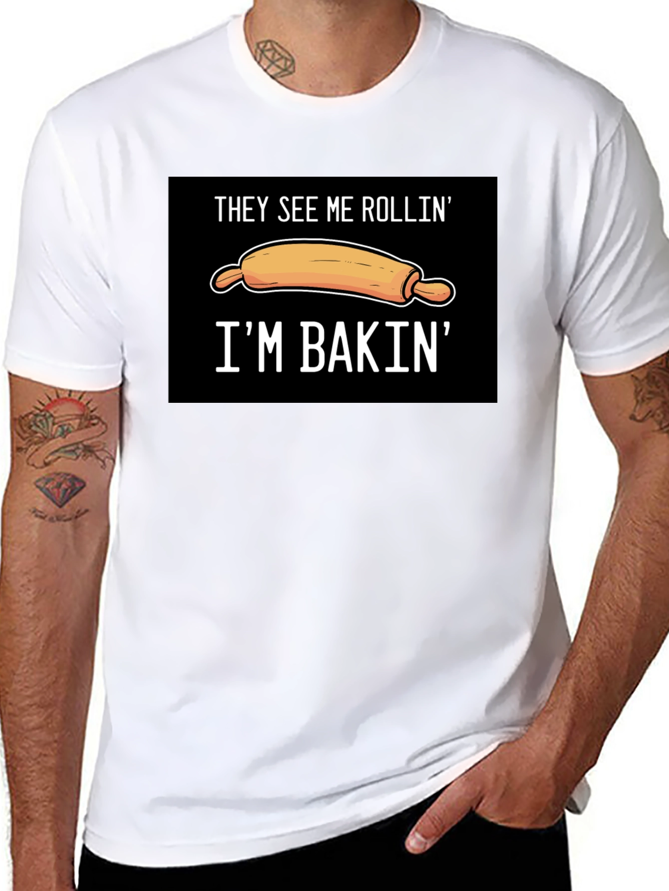 They See Me Rollin Im Bakin T-Shirt