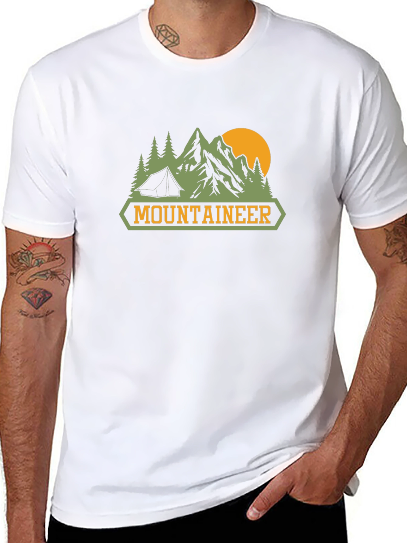 Mountaineer Adventure T-Shirt - Explore the Outdoors!