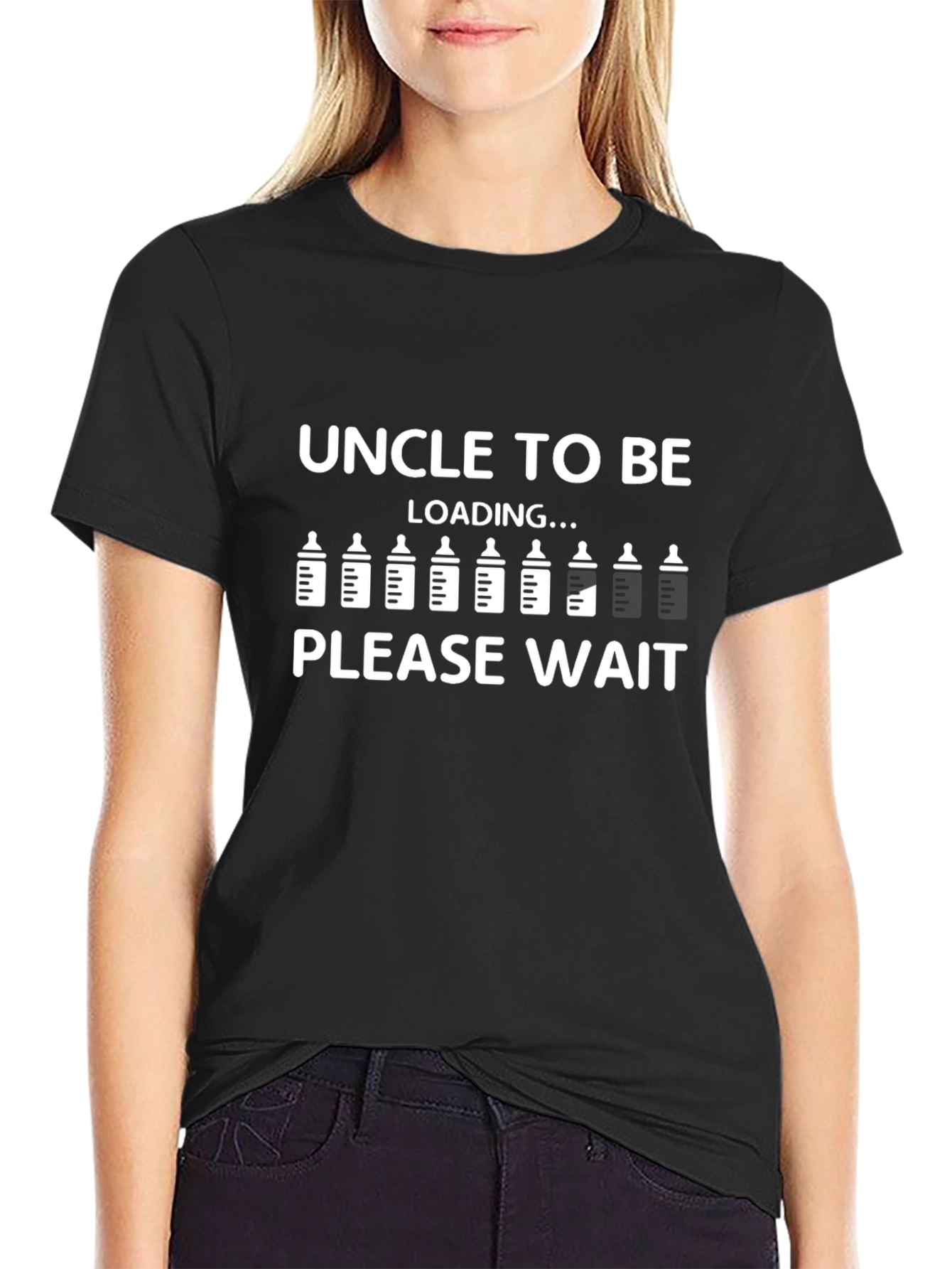 Uncle To Be Loading T-Shirt: New Uncle Gift