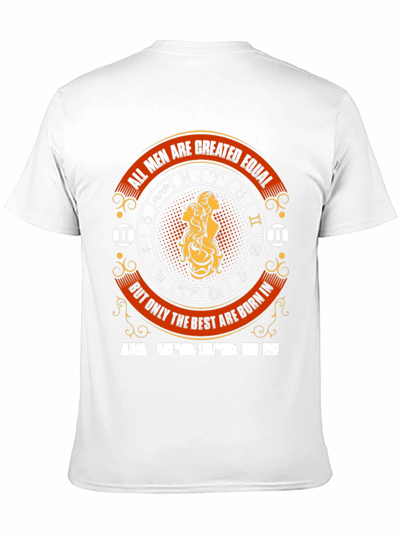 Gemini Zodiac T-Shirt - All Men Are Created Equal