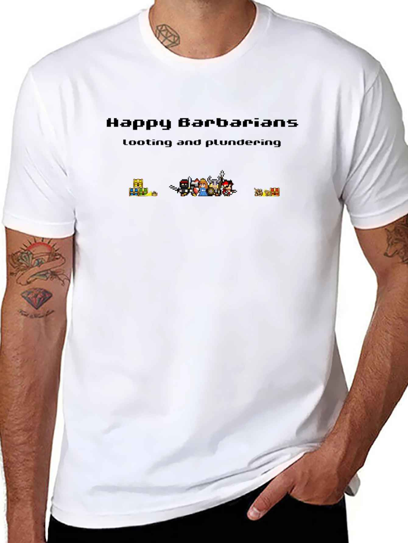 Happy Barbarians Looting T-Shirt