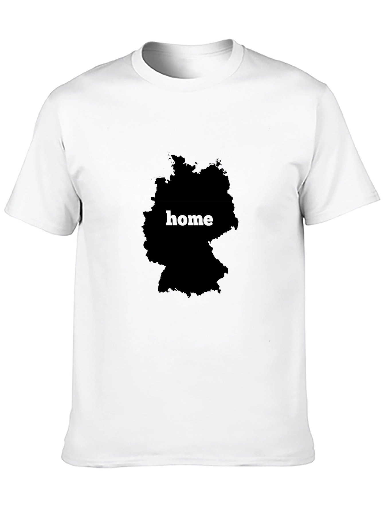 Germany Home Map Black T-Shirt