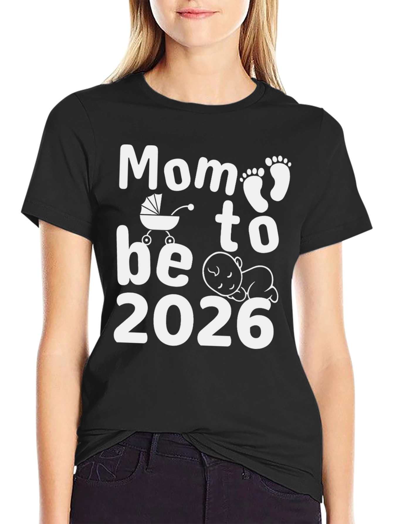 Mom To Be 2026 Graphic Tee