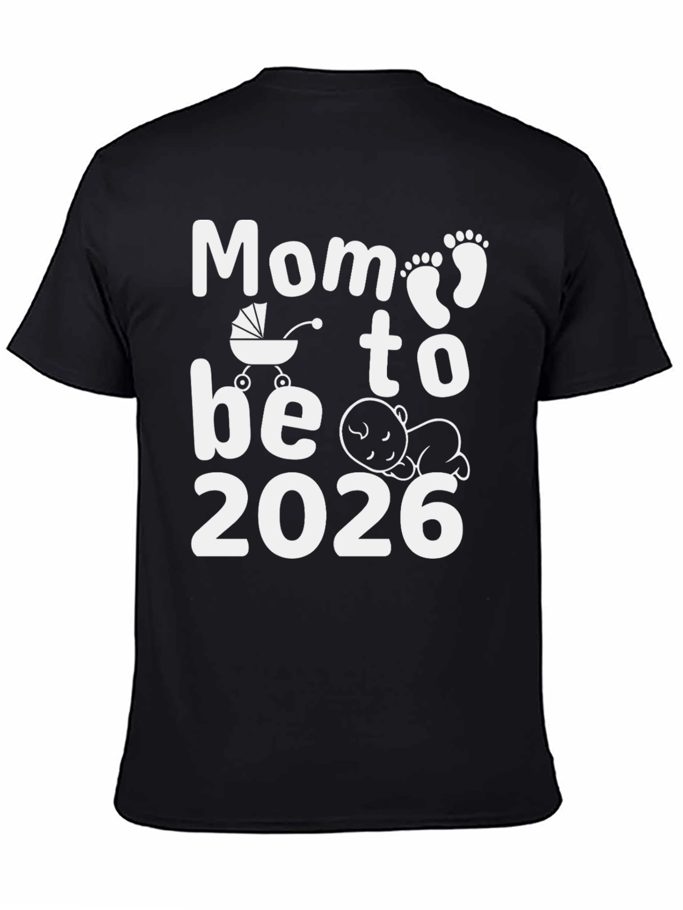 Mom To Be 2026 Graphic Tee