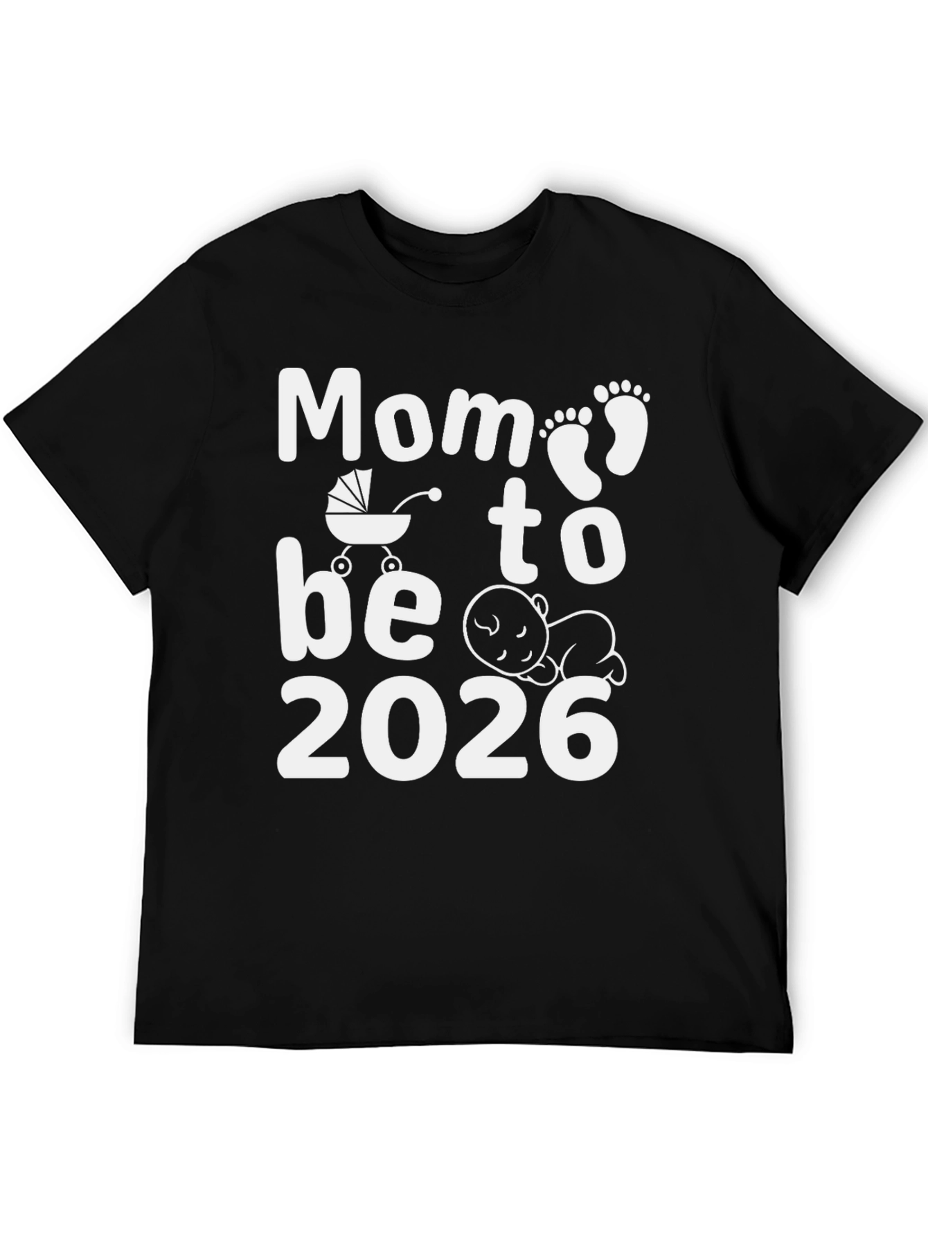 Mom To Be 2026 Graphic Tee