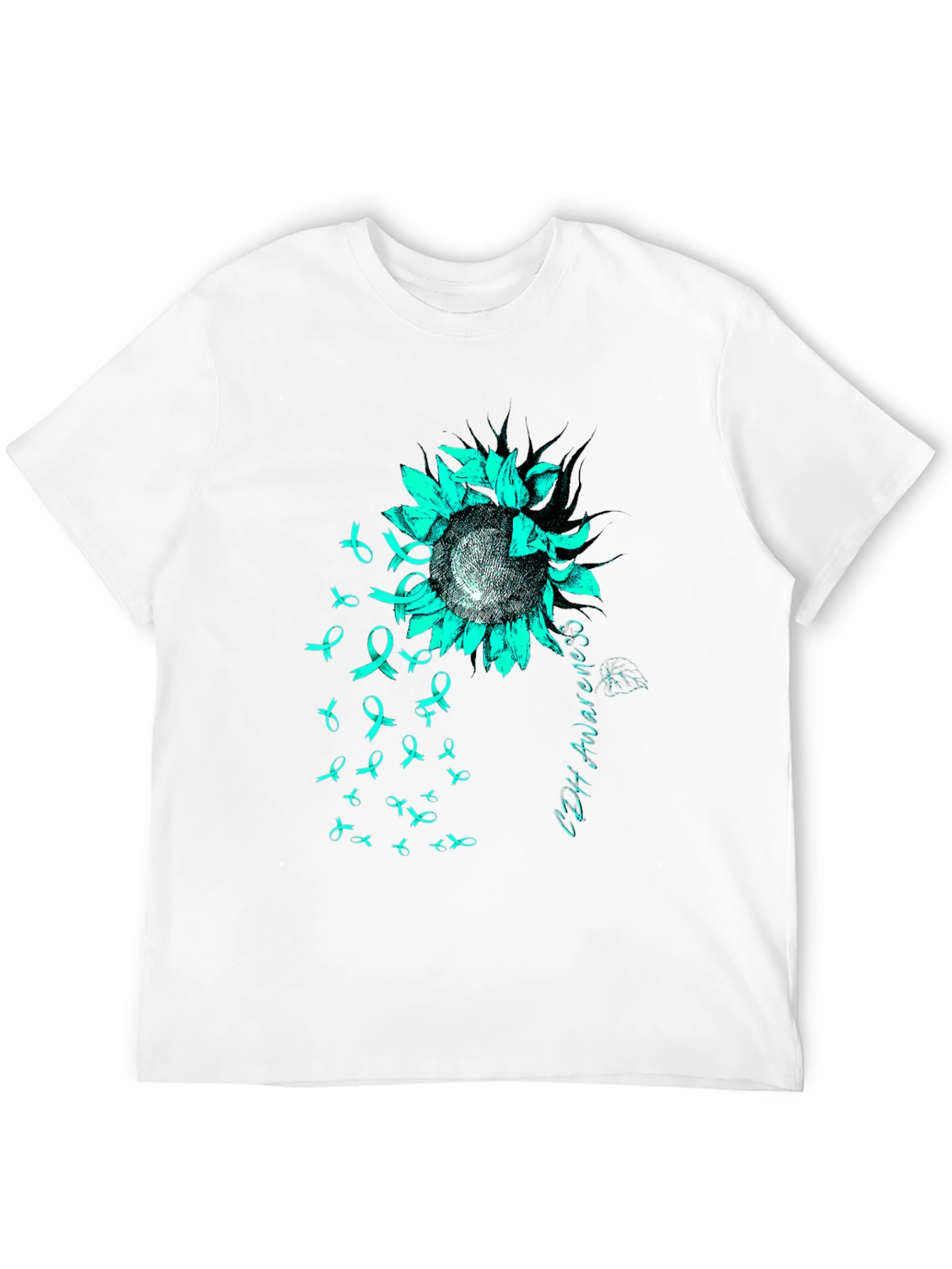 CDH Awareness Ribbon Sunflower Graphic Tee