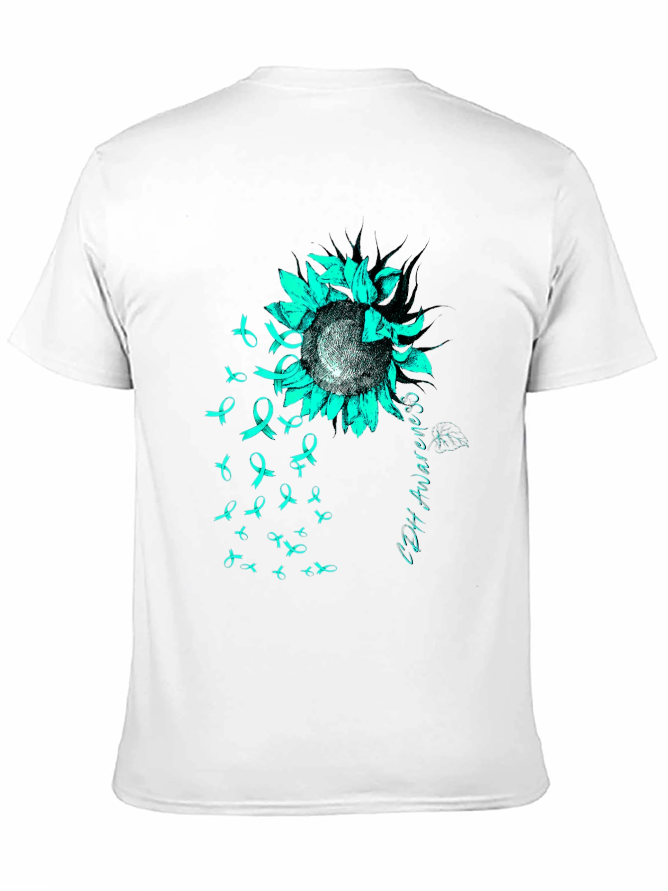 CDH Awareness Ribbon Sunflower Graphic Tee