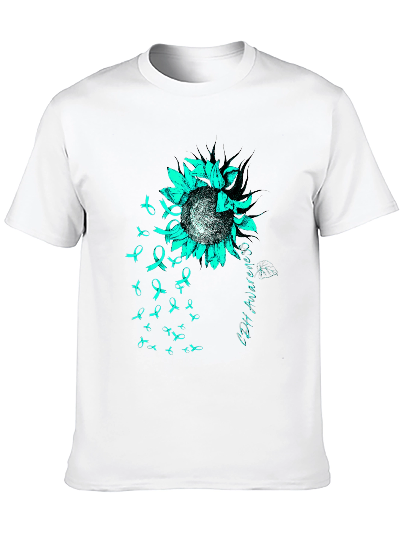 CDH Awareness Ribbon Sunflower Graphic Tee