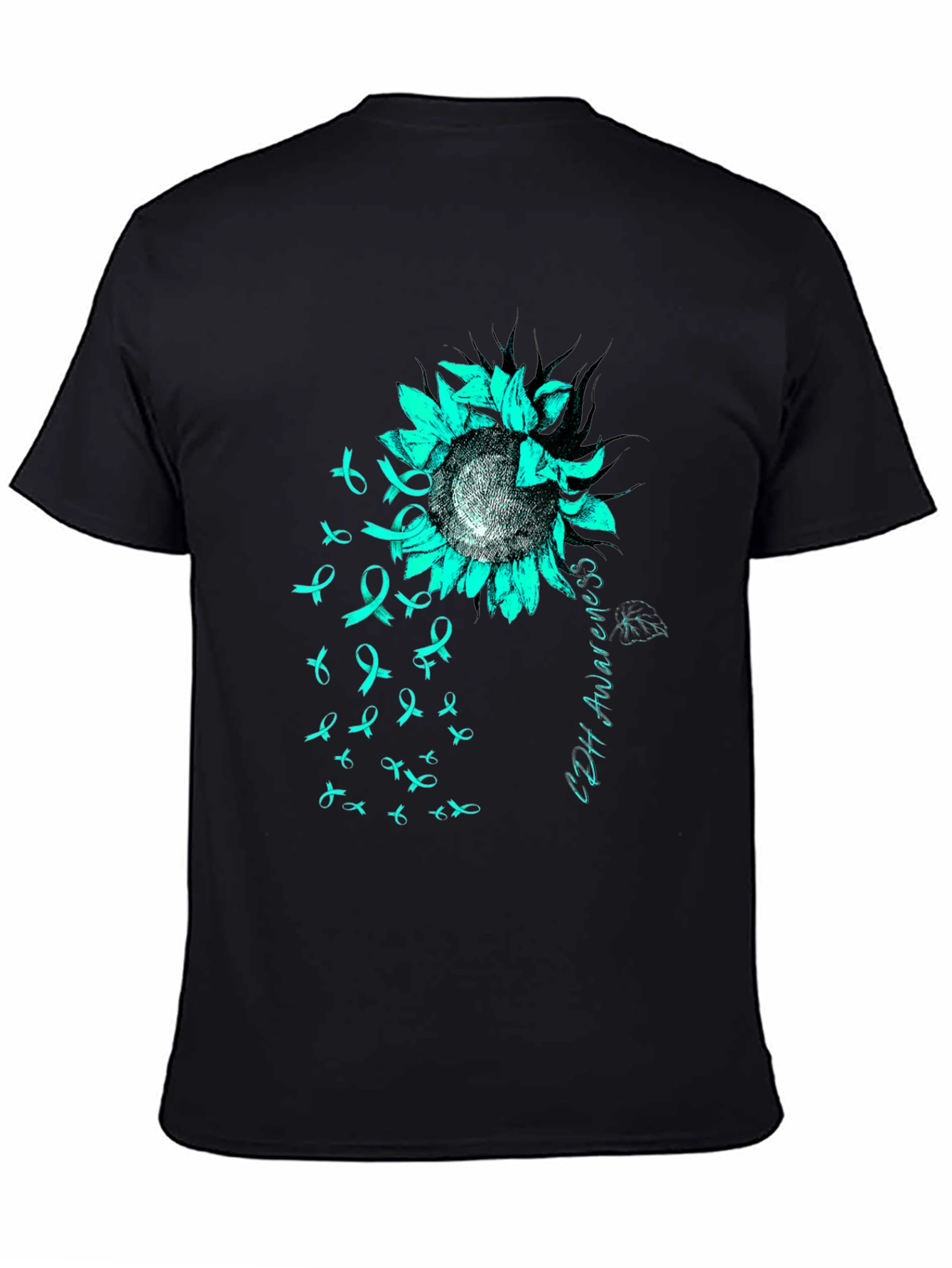 CDH Awareness Ribbon Sunflower Graphic Tee