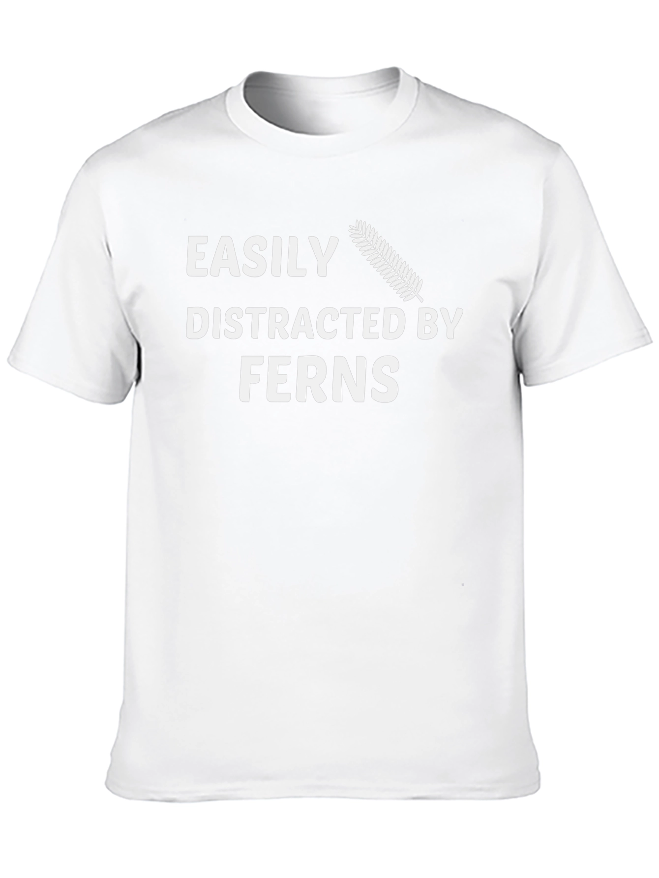 Easily Distracted By Ferns Funny T-Shirt