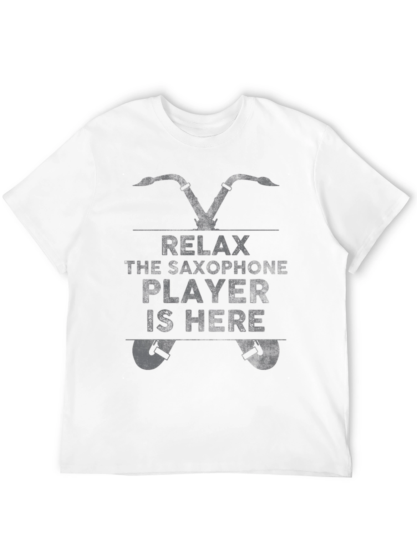 Relax Saxophone Player Novelty T-Shirt