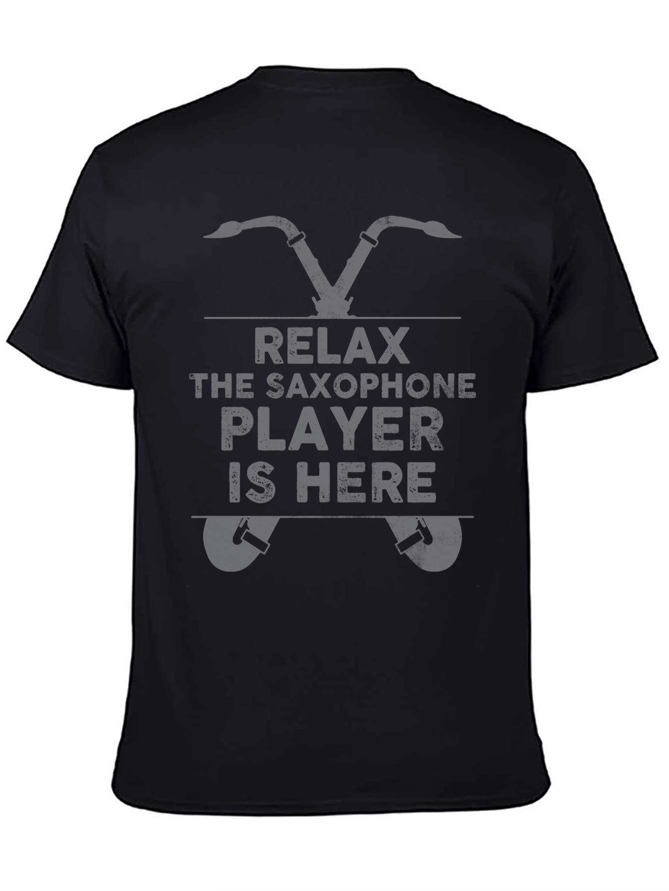 Relax Saxophone Player Novelty T-Shirt